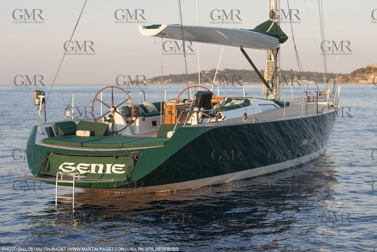 25 06 2015, Saint Tropez (FRA,83) , Sailing, Super yachts, Wally, Genie of The Lamp