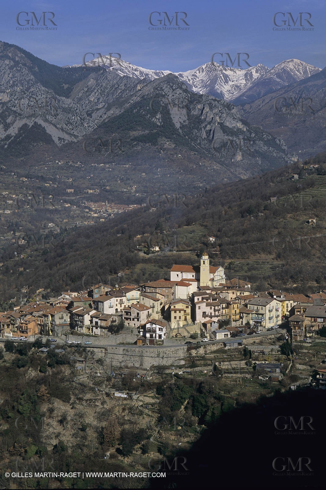 France - Côte d'Azur - Villages perchés des Alpes Maritimes - La Bollène Vésubie