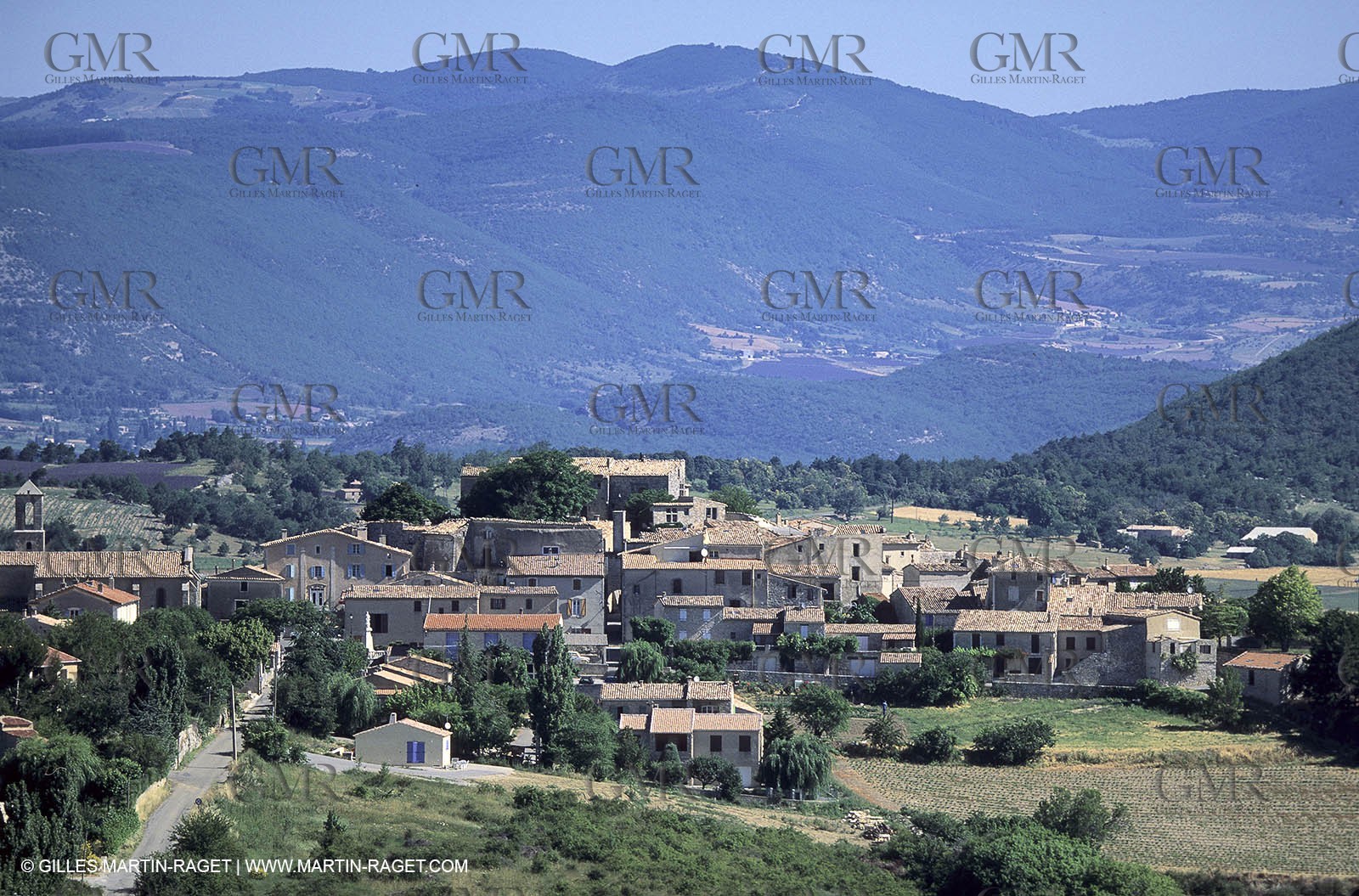 Higher Provence village