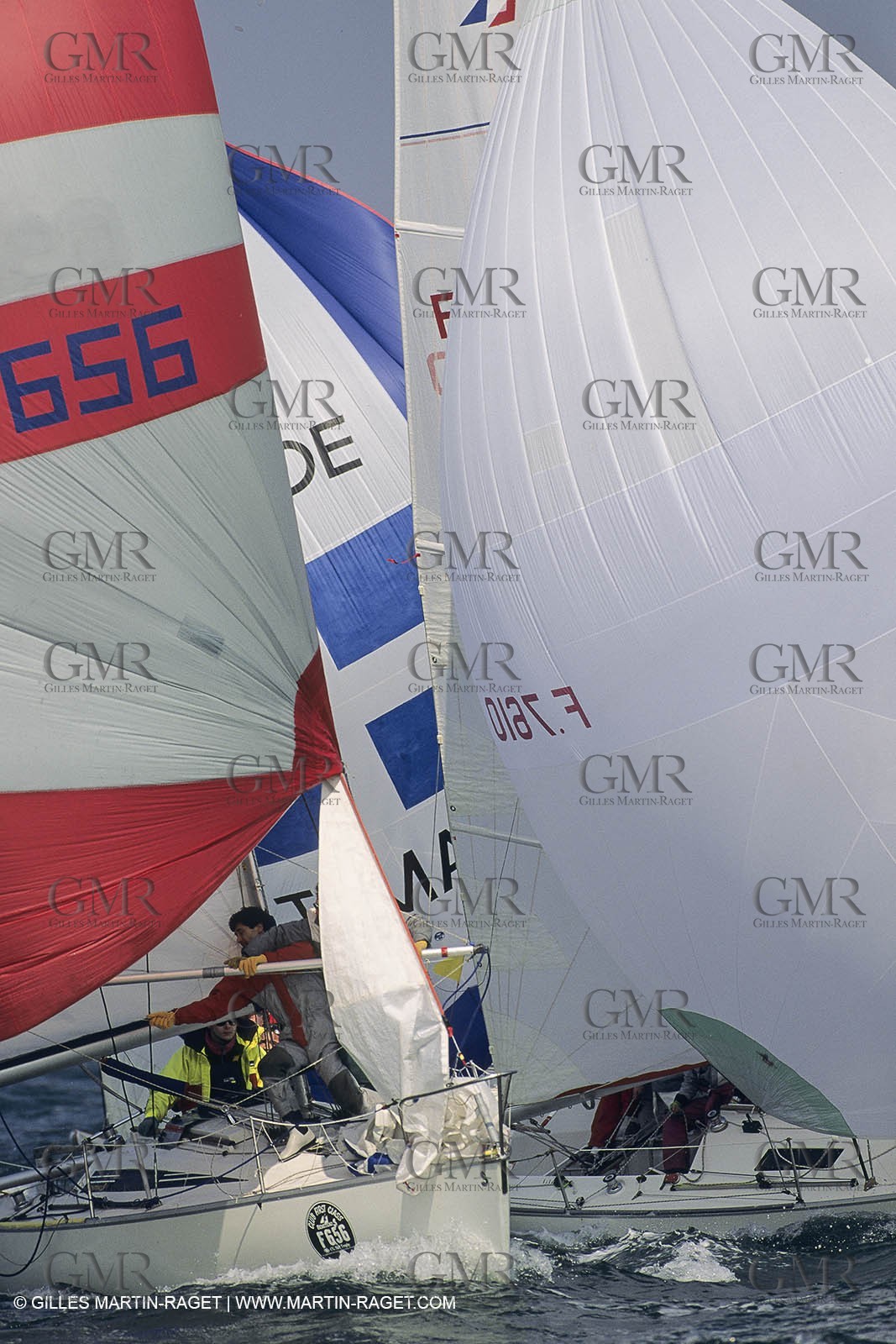 Sailing, Yacht Racing, Spi Ouest France, La Trinité sur mer (Britanny)