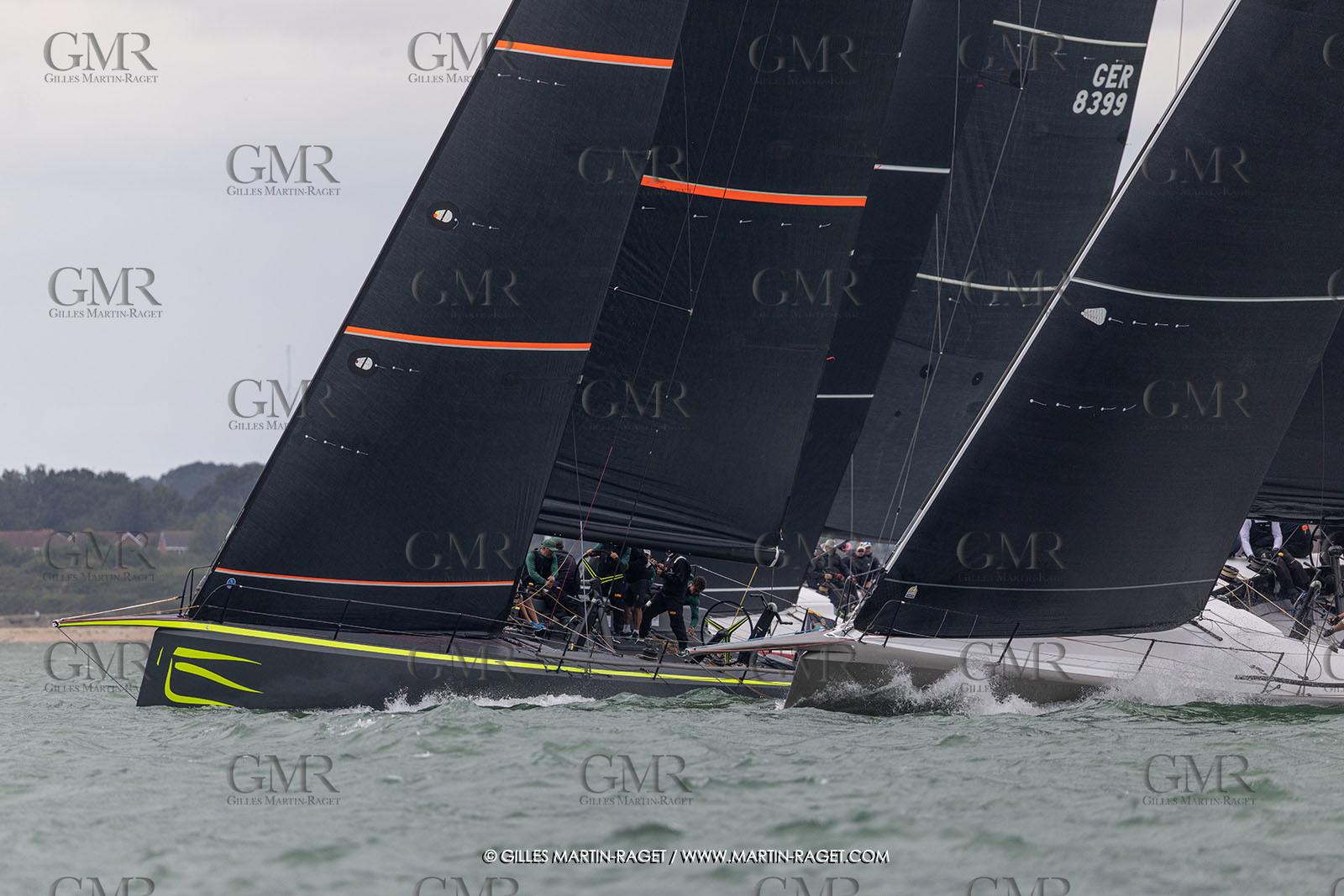 22 07 2025, Cowes (UK, IOW), Admiral's Cup 2025, Inshore Races 1 & 2,