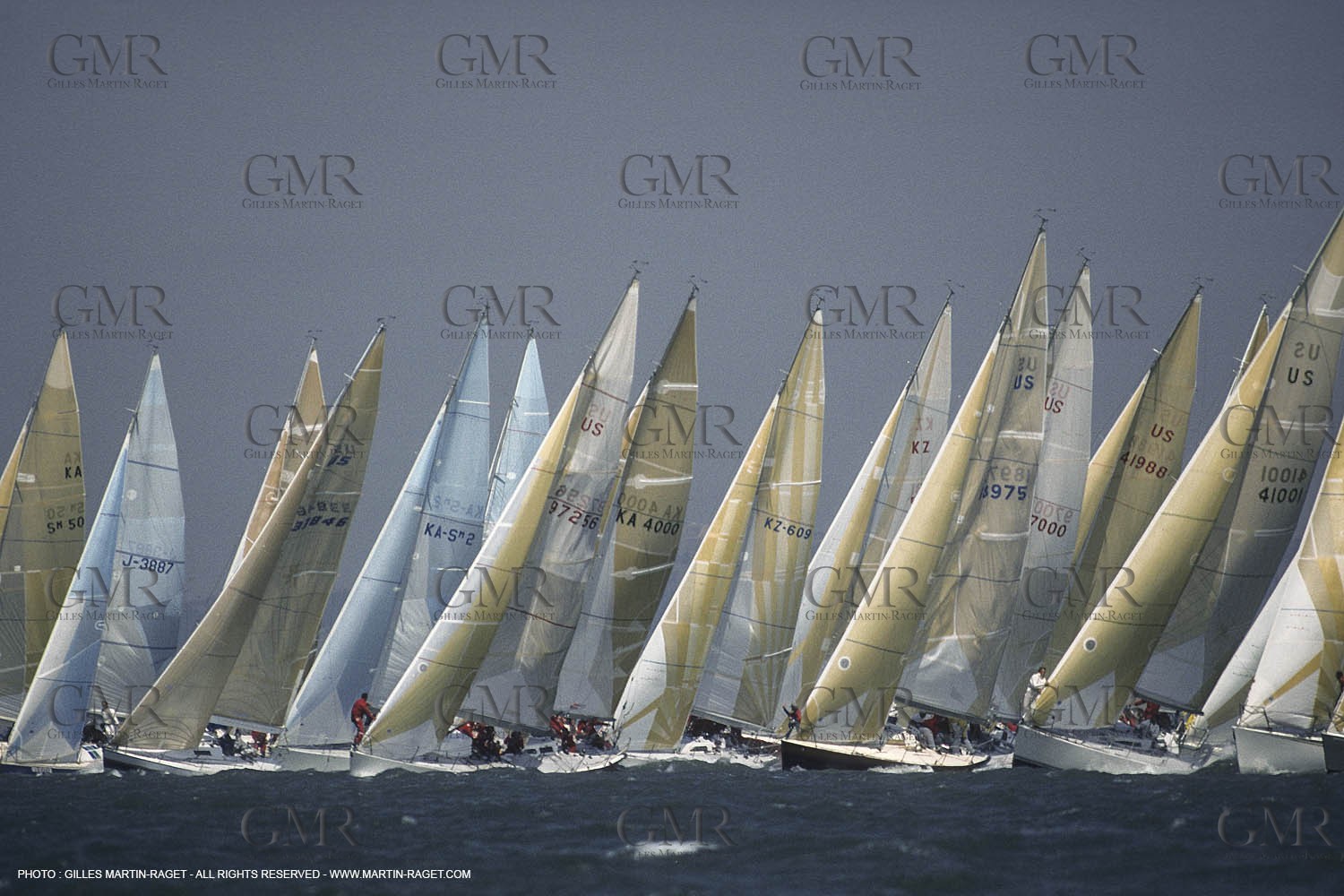 Sailing, Yacht Racing, One Ton Cup 1987, San Francisco (USA, CA)