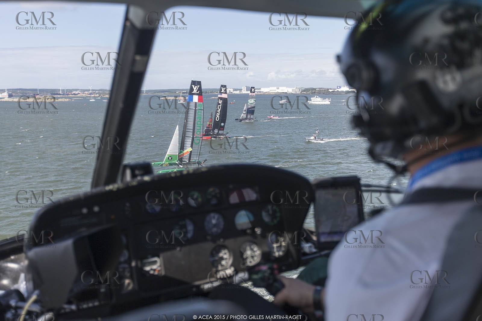 28 08 2015, Göthenburg, (SWE), 35th America's Cup, Louis Vuitton America's Cup World Series Göthenburg 2015, Training Day