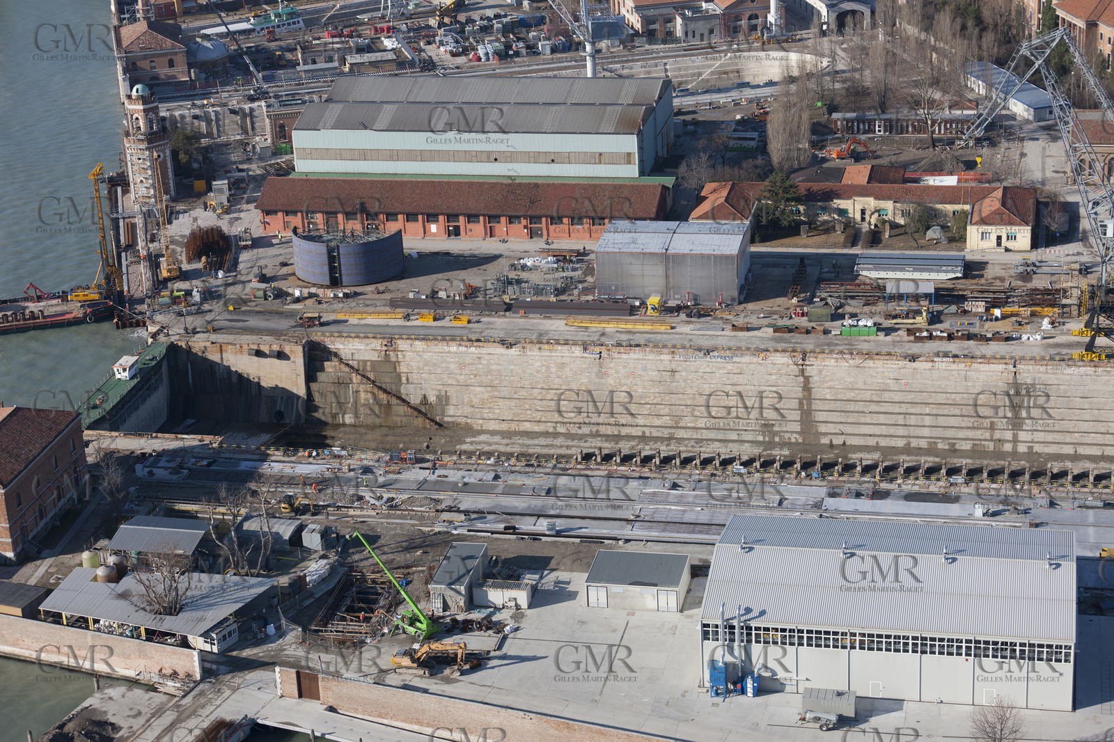 20 02 2012 - Venezia (ITA) - 34th America'sCup - Venezia 2012 America's Cup World Series - The Arsenale where the AC45 moorings, public village, media center and Club 45 will be located