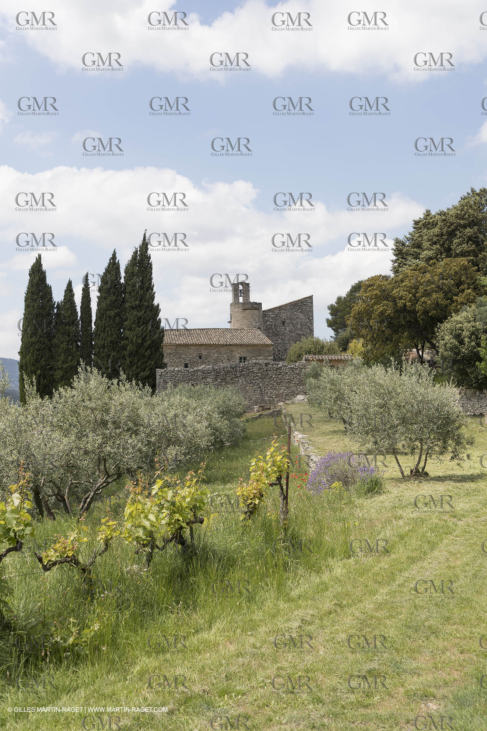 11 05 2018, Lacoste (FRA,84), Abbaye Saint-Hilaire