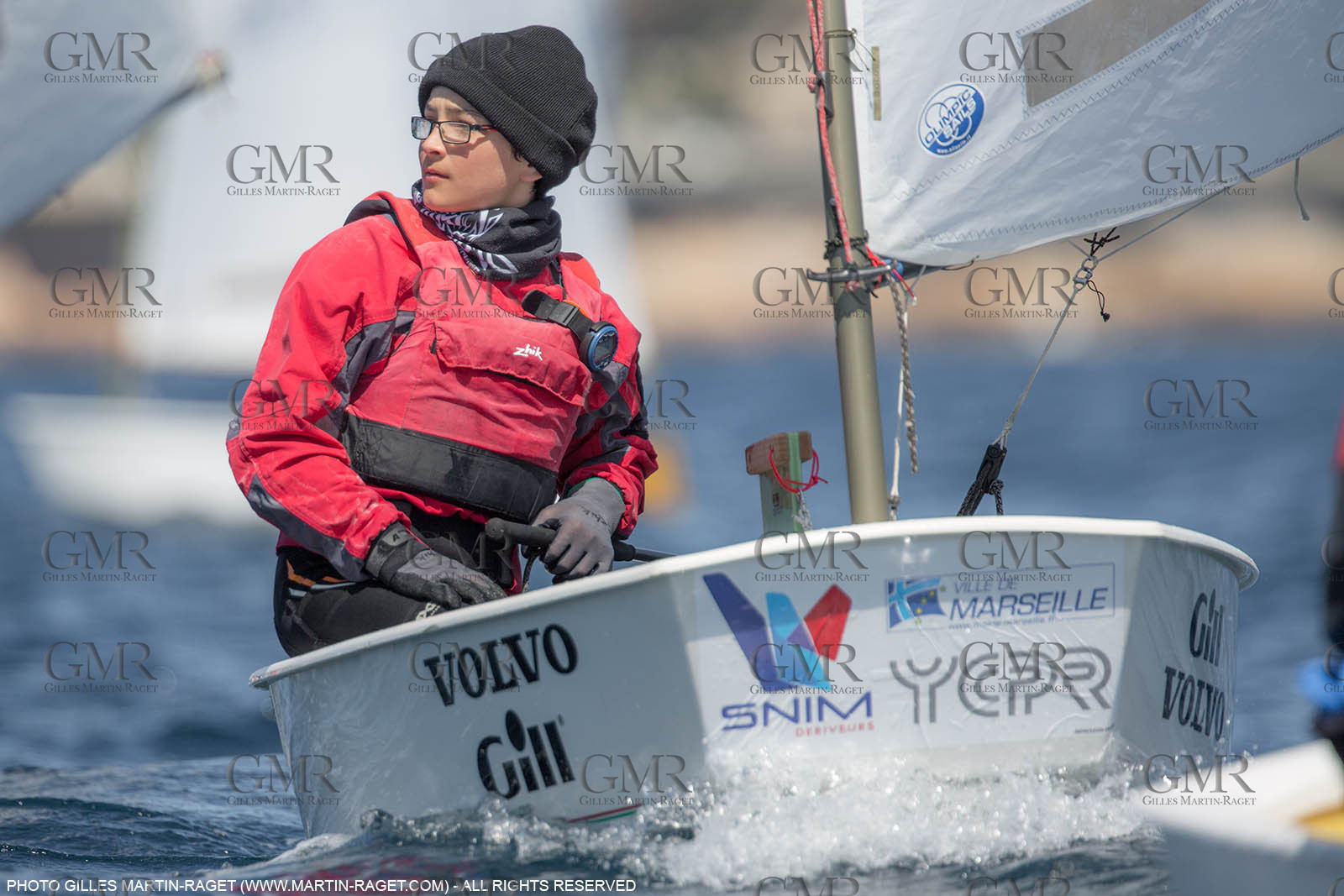 14 04 2016, Marseille (FRA,13), SNIM Dériveurs, Coupe Internationale de Printemps Optimist, Day 4