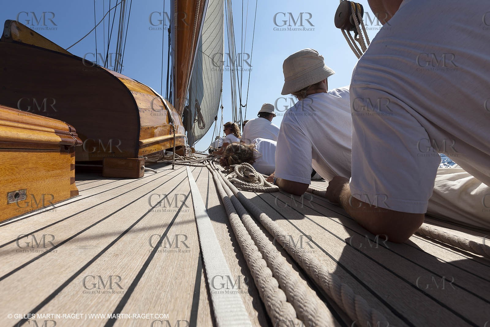 01 10 2011 - Saint Tropez (FRA,13) - Voiles de Saint Tropez 2011 - Classic Yachts - Day 5 - Onboard Mariquita