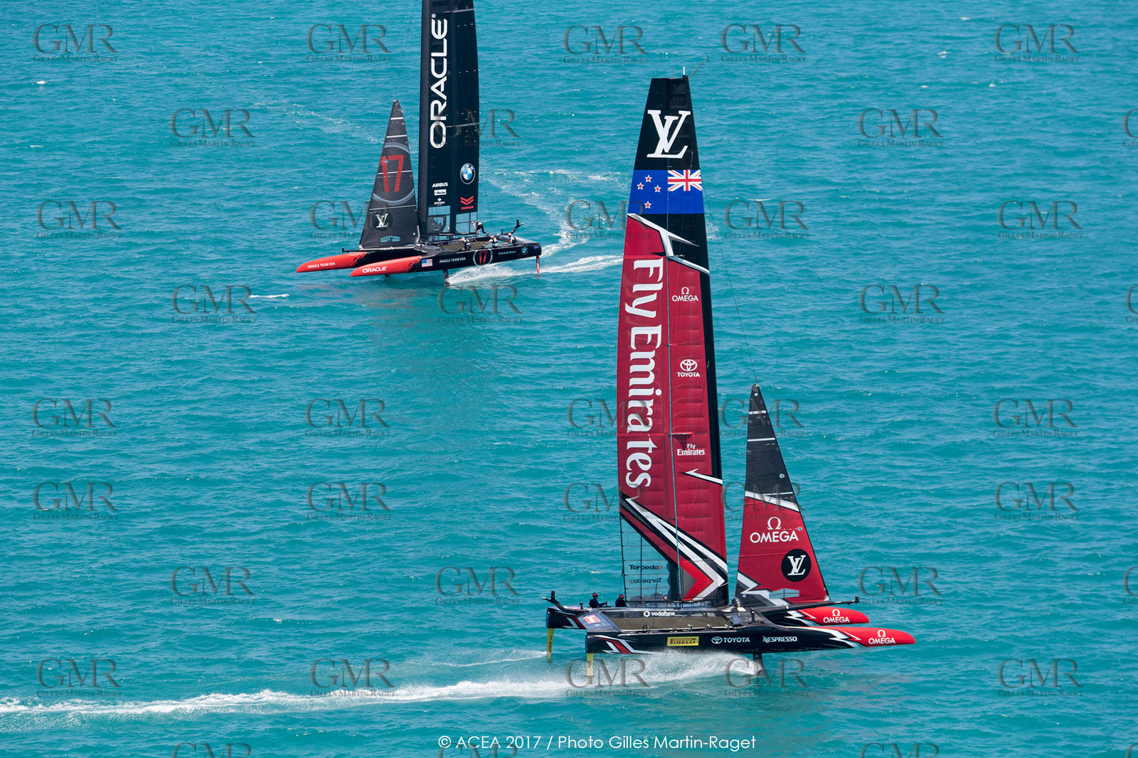 18 06 2017 - Bermuda (BDA) - 35th America's Cup 2017 - 35th America's Cup Match Presented by Louis Vuitton