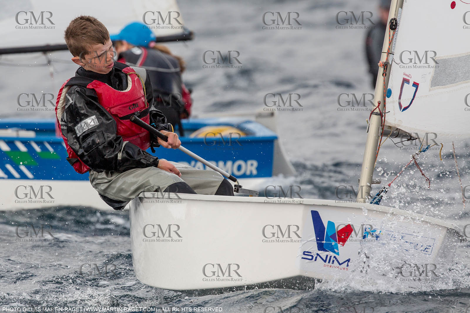 15 04 2016, Marseille (FRA,13), SNIM Dériveurs, Coupe Internationale de Printemps Optimist, Final Day