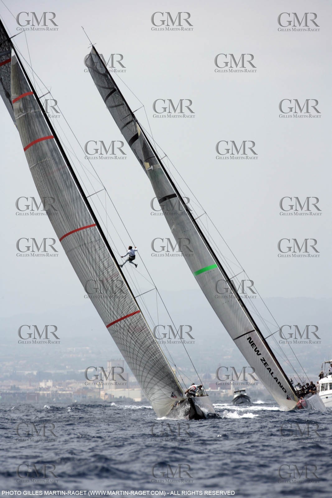 27 06 2007-Valencia (Spain)- 32nd America's Cup - Final Match - Day 4 - Alinghi vs Emirates Team New Zealand -