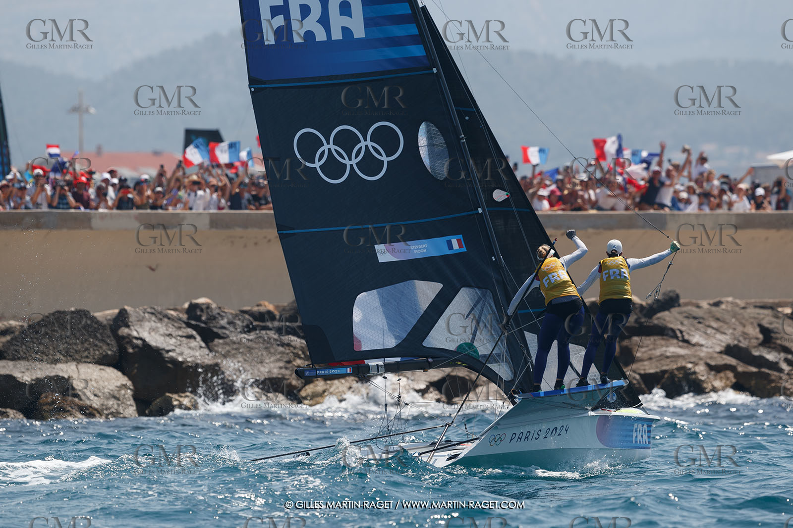 02 08 2024, Marseille (FRA), Paris 2024 Olympic Games, Sailing, Race Day 5,