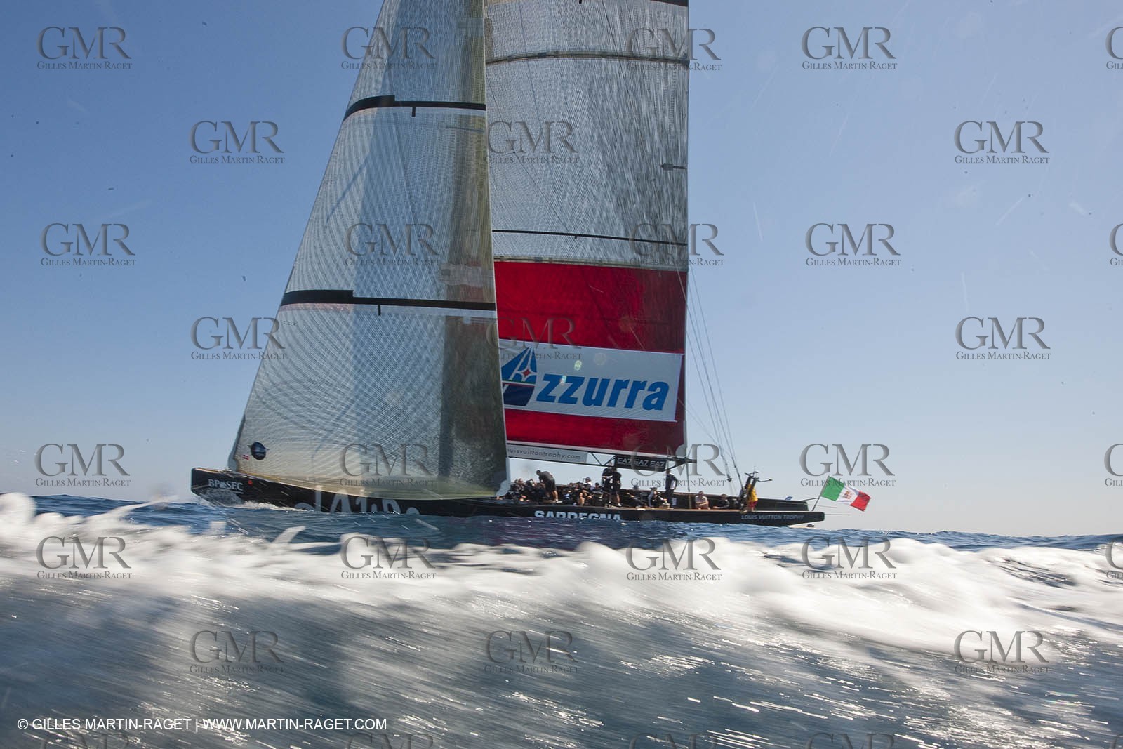 23 05 2010 - La Maddalena (ITA, Sardinia) Louis Vuitton Trophy - BMW ORACLE Racing - Racing Day 2