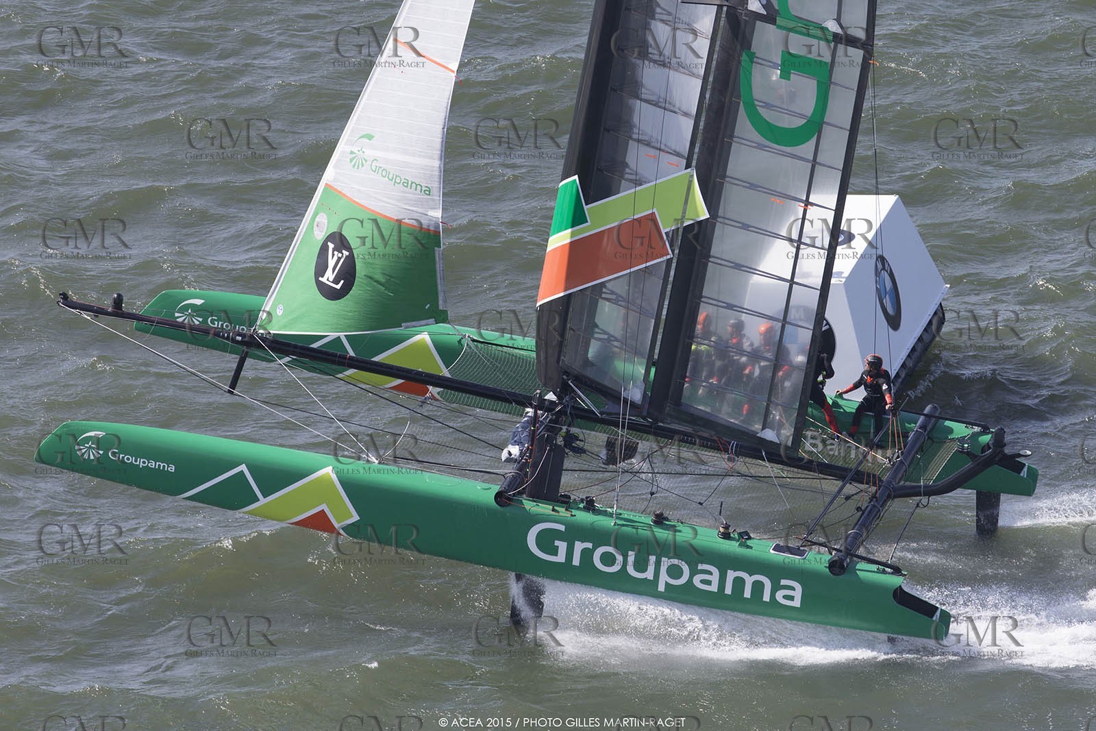 28 08 2015, Göthenburg, (SWE), 35th America's Cup, Louis Vuitton America's Cup World Series Göthenburg 2015, Training Day