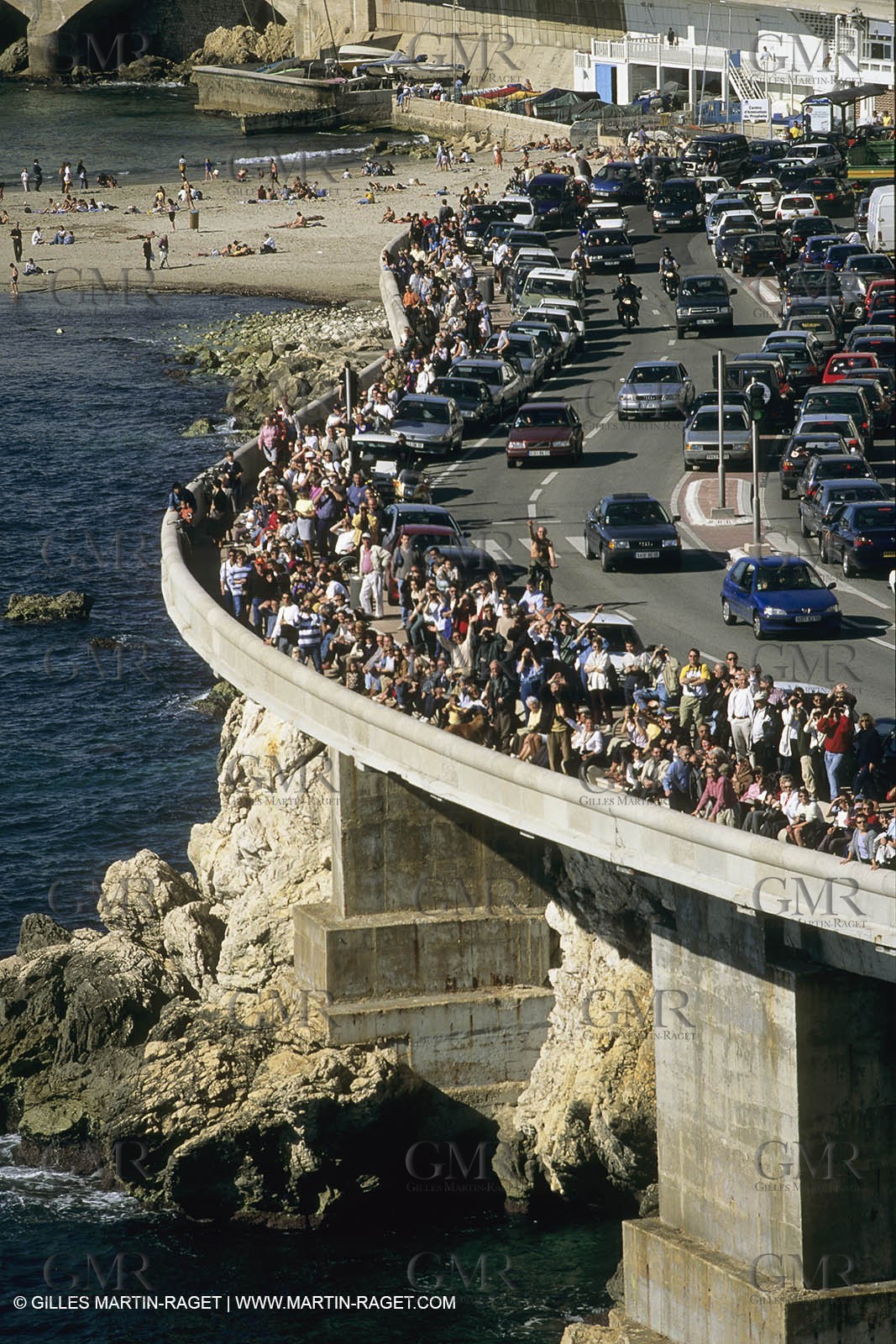 France, Provence, Marseille, villages-quartiers, Corniche Kennedy