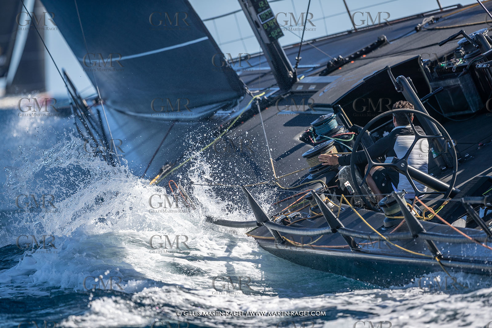 29 09 2024, Saint-Tropez (FRA), Les Voiles de Saint-Tropez 2024, Day 2, Trainings