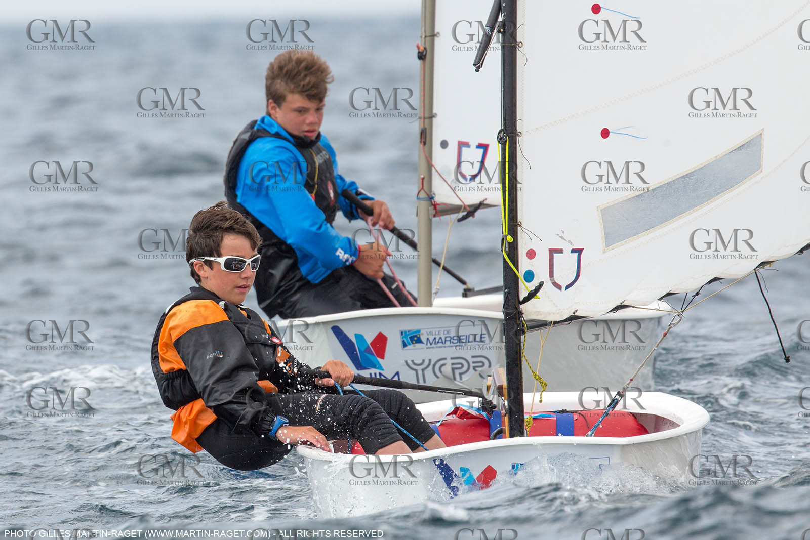 15 04 2016, Marseille (FRA,13), SNIM Dériveurs, Coupe Internationale de Printemps Optimist, Final Day
