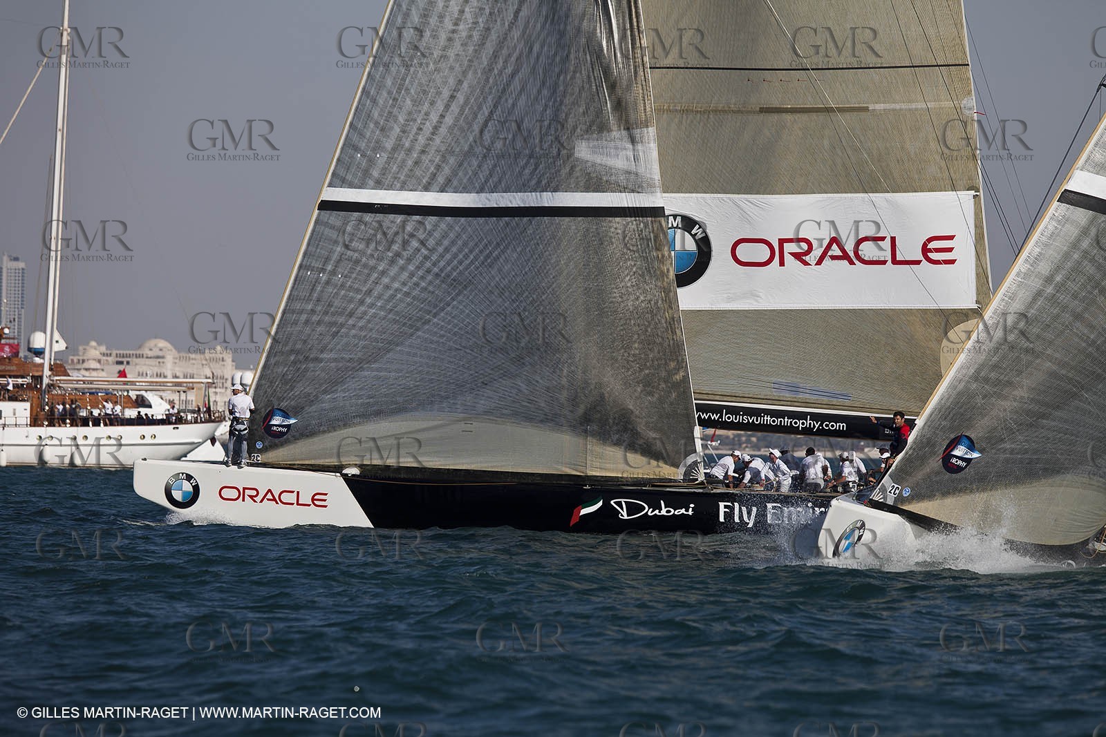 17 11 2010 - Dubai (UAE) - Dubai Louis Vuitton Trophy -  BMW ORACLE Racing Vs  Emirates Team New Zealand
