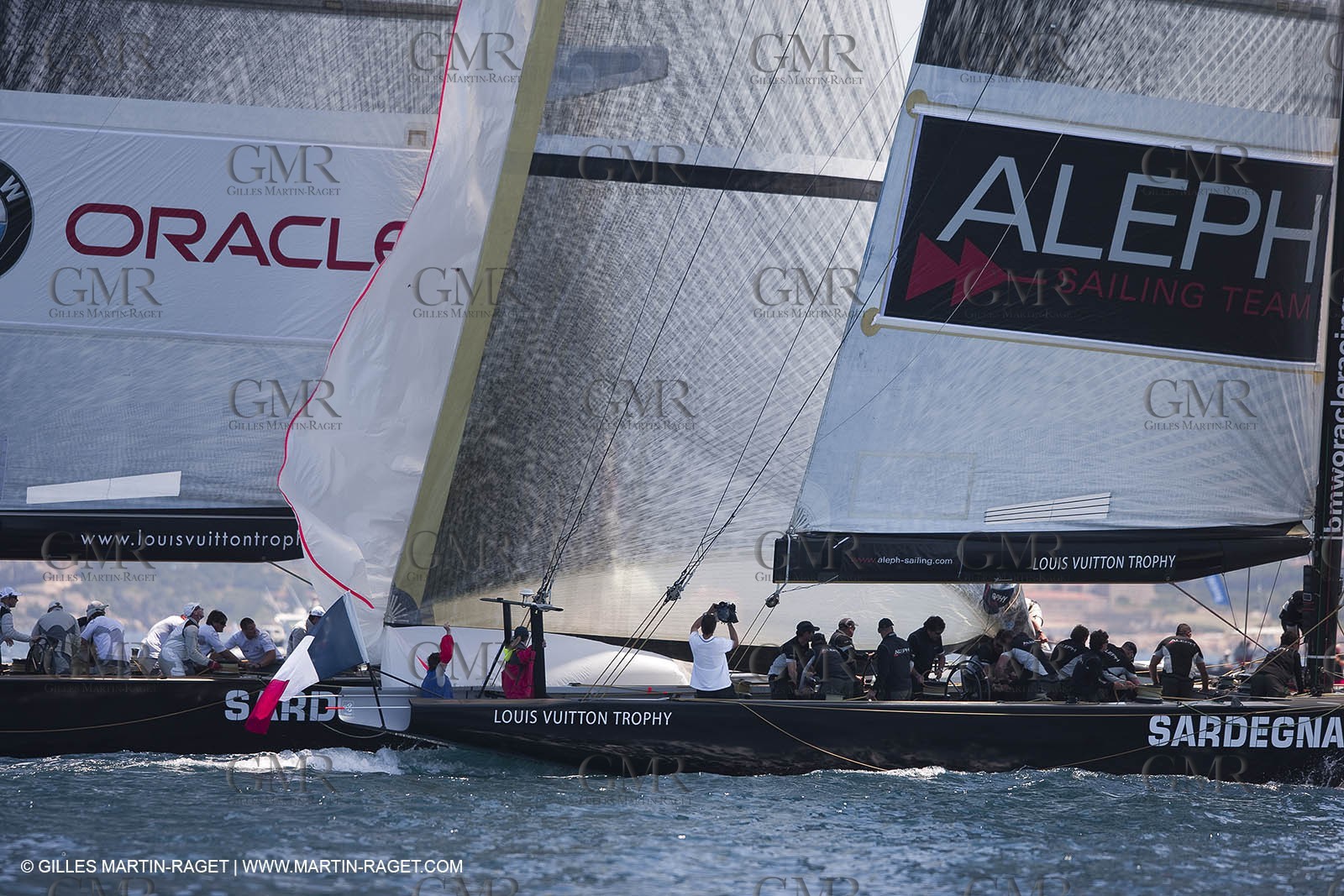 23 05 2010 - La Maddalena (ITA, Sardinia) Louis Vuitton Trophy - BMW ORACLE Racing - Racing Day 2