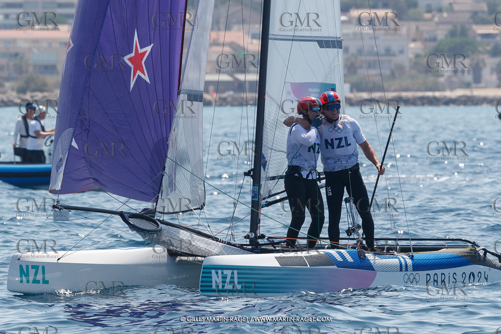 08 08 2024, Marseille (FRA), Paris 2024 Olympic Games, Sailing, Race Day 11