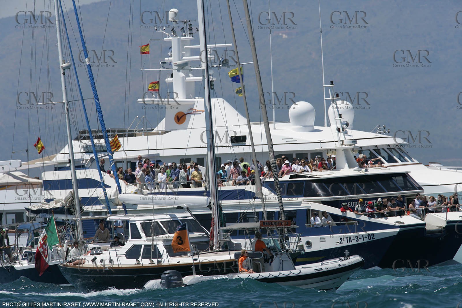 02 06 2007-Valencia (Spain)- 32nd America's Cup - Louis Vuitton Cup Final - Day 2