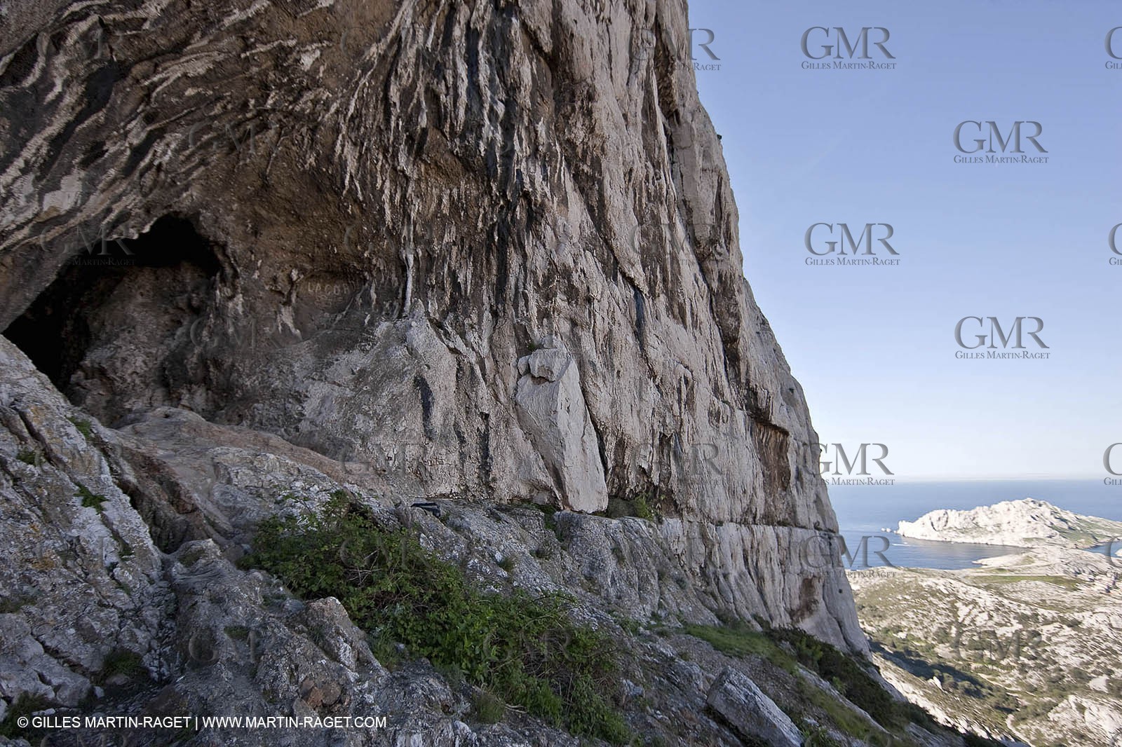 18 04 2009 - Marseille (FRA, 13) - Les Calanques - St Michel d'Eau douce cave