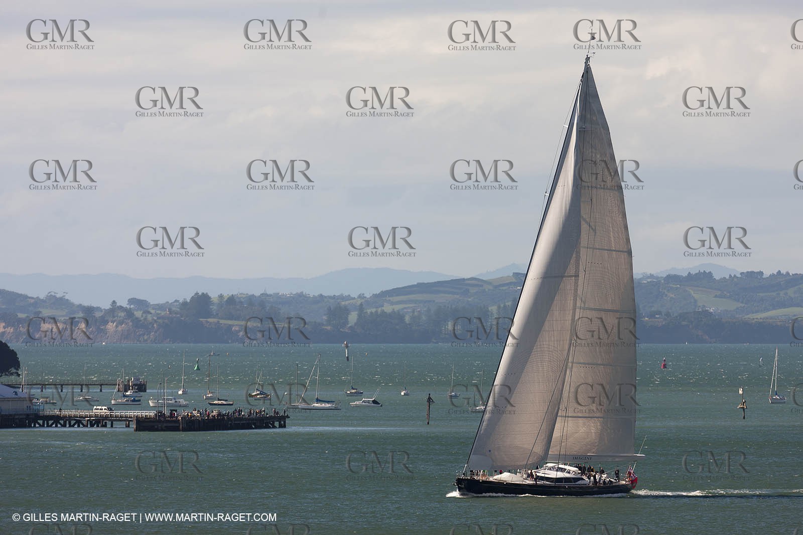 Auckland, NZL, Sailing Super yachts, Imagine II