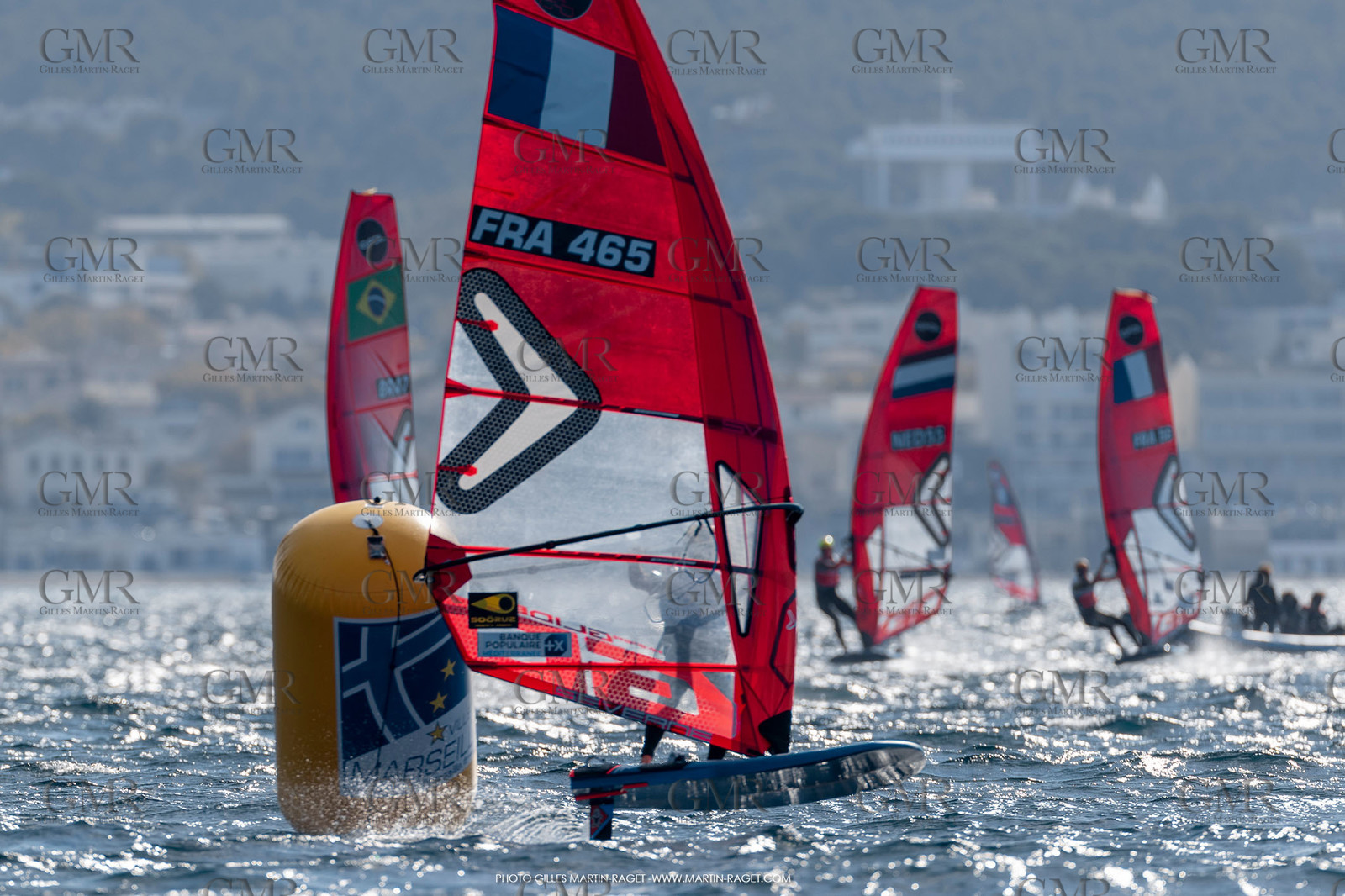 28 10 2021, Marseille, FRA, IQfoil European Championship organised by Club La Pelle, Medal races