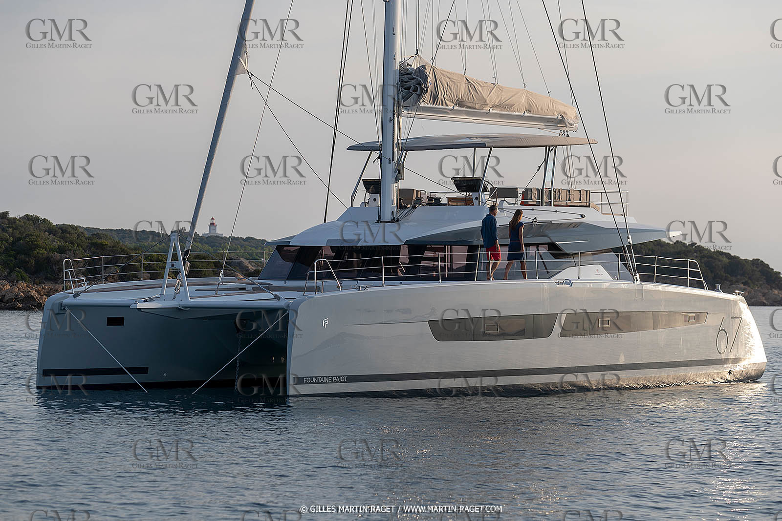 30 08 2018, Porto Vecchio (FRA, South Corsica) Chantier Fountaine-Pajot, Alegria 67