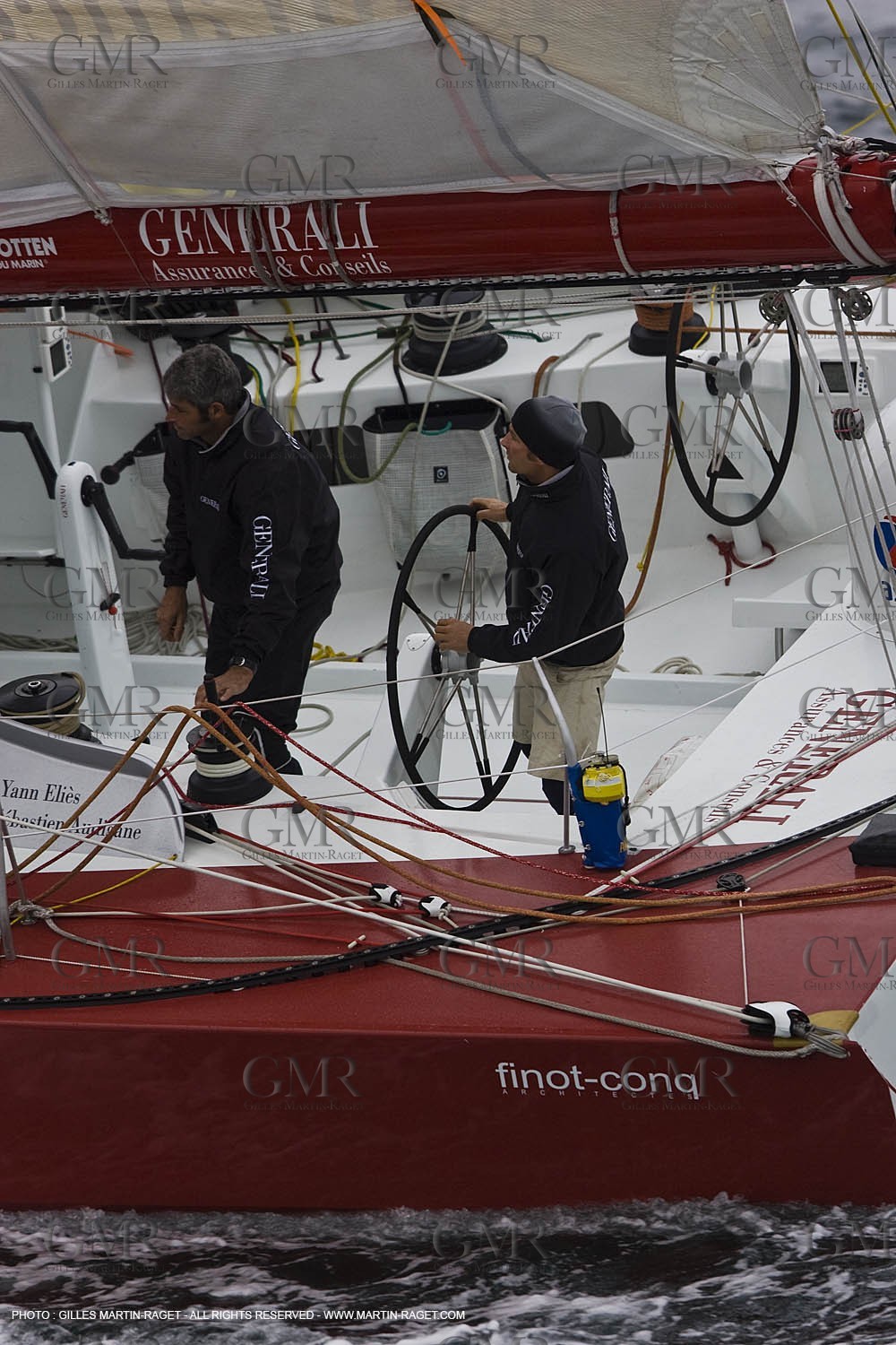 02 10 2007 - Le Havre (FRA,76) - Transat Jacques Vabre 2007 - Monos IMOCA start