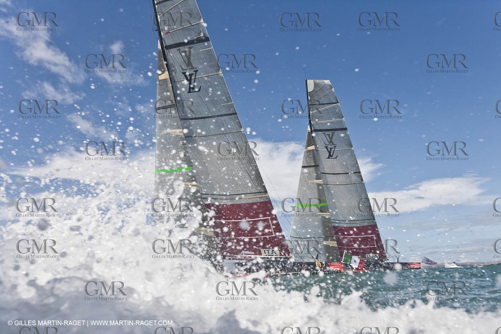 12 02 2009 - Auckland (NZL) -  Louis Vuitton Pacific Series -  Racing Day 12 - Challenger final