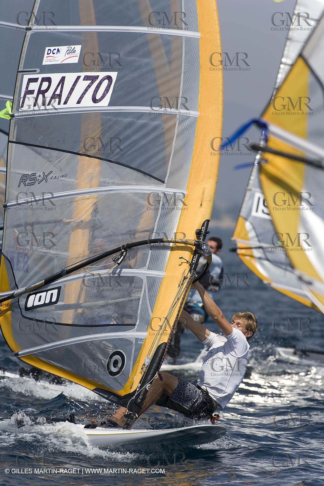 25 04 2007 - 2007 Semaine Olympique Française - Hyères (South of France) - Day 4 - Team France - RS:X