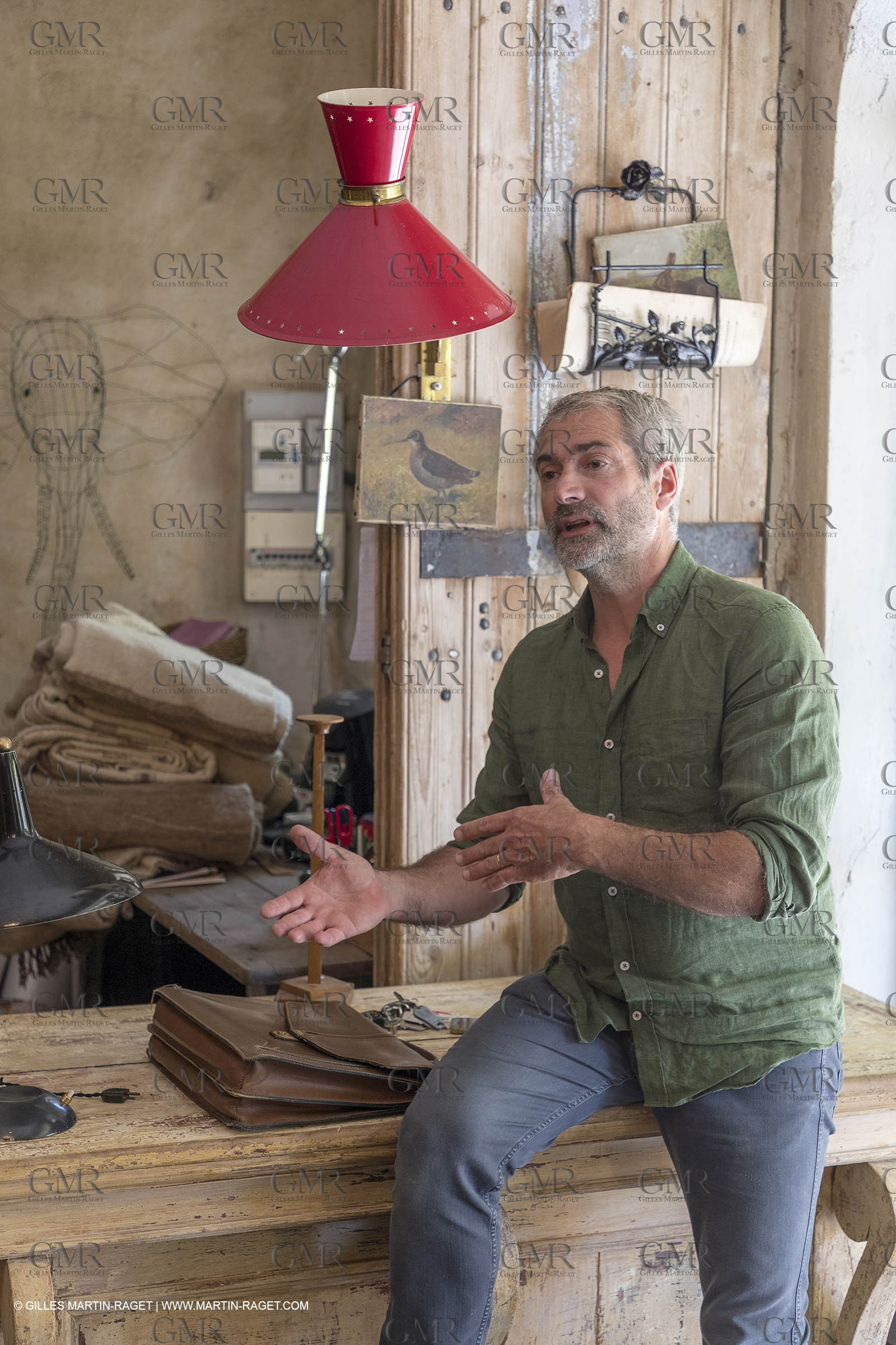 09 06 2018, Bonnieux (FRA,84), Antiquaire