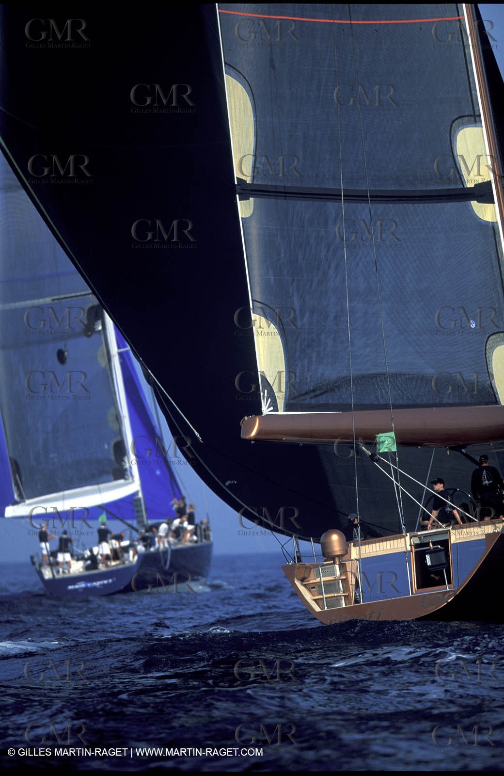 Sailing, Classic yachts, Voiles de Saint-Tropez 2003