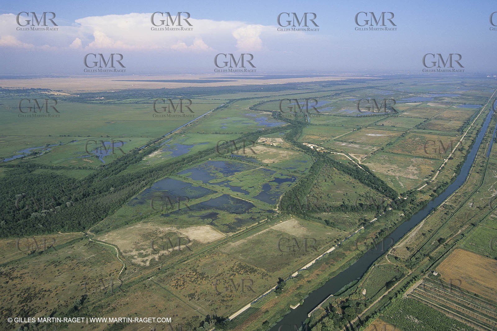France, Provence, Plaine de la Crau