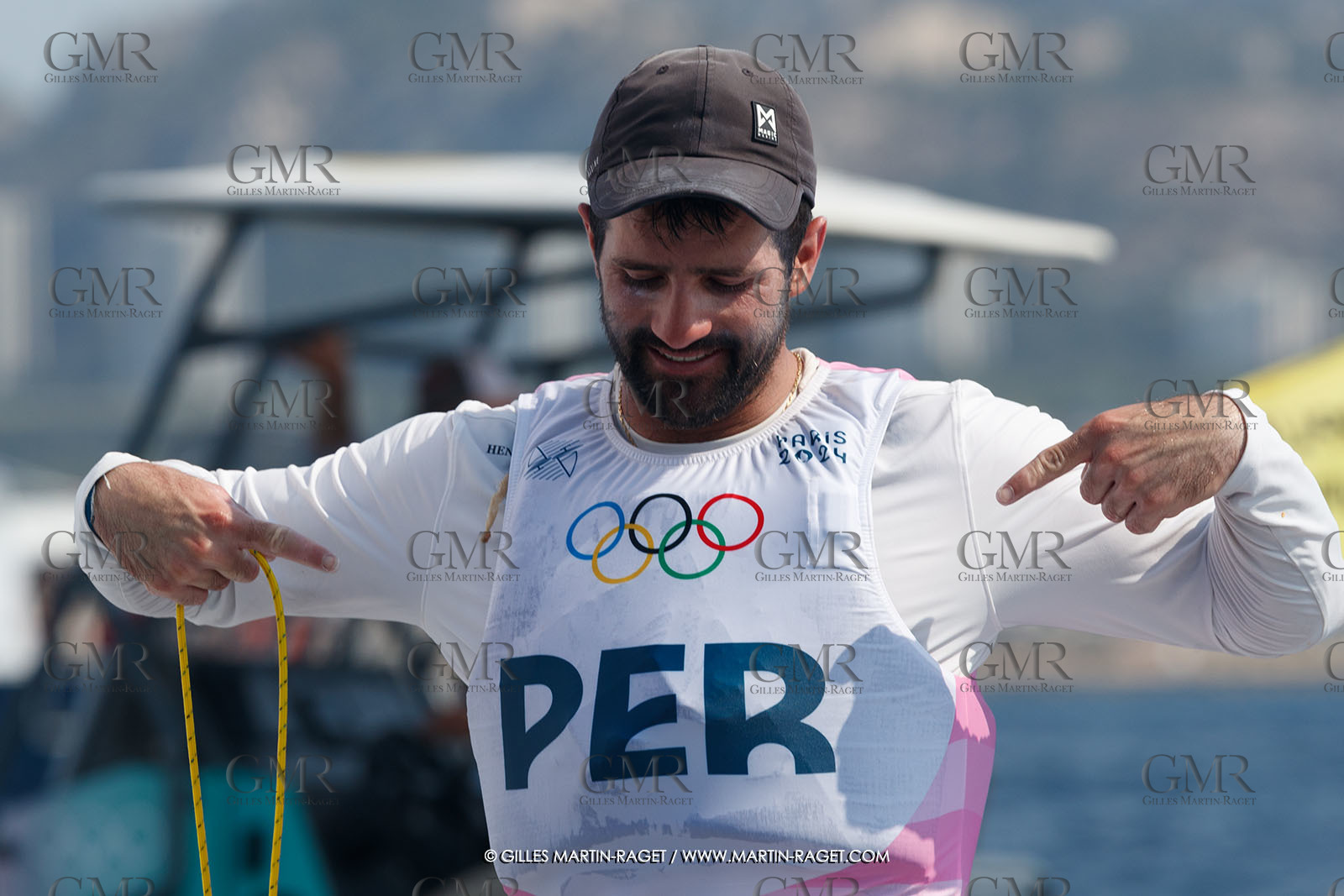 07 08 2024, Marseille (FRA), Paris 2024 Olympic Games, Sailing, Race Day 10, ILCA Medals races
