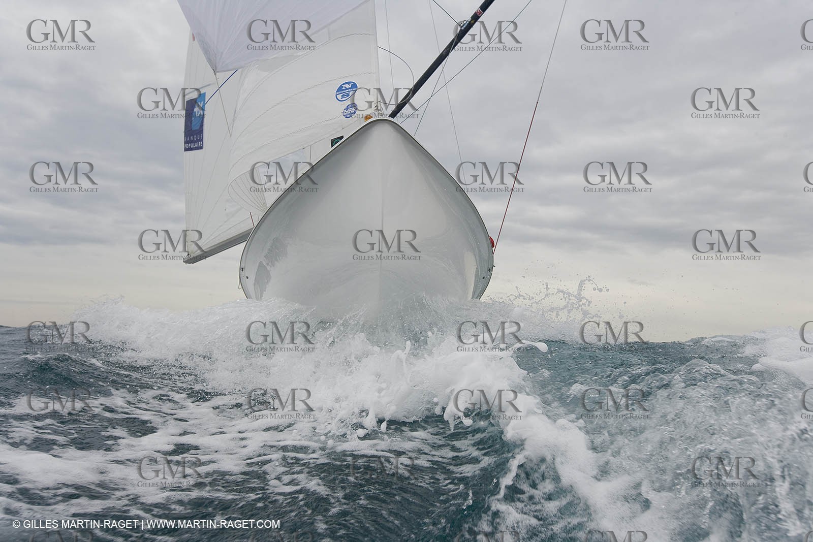 07 03 2008-Marseille (FRA, 13) Nicolas Charbonnier Olivier Bausset training