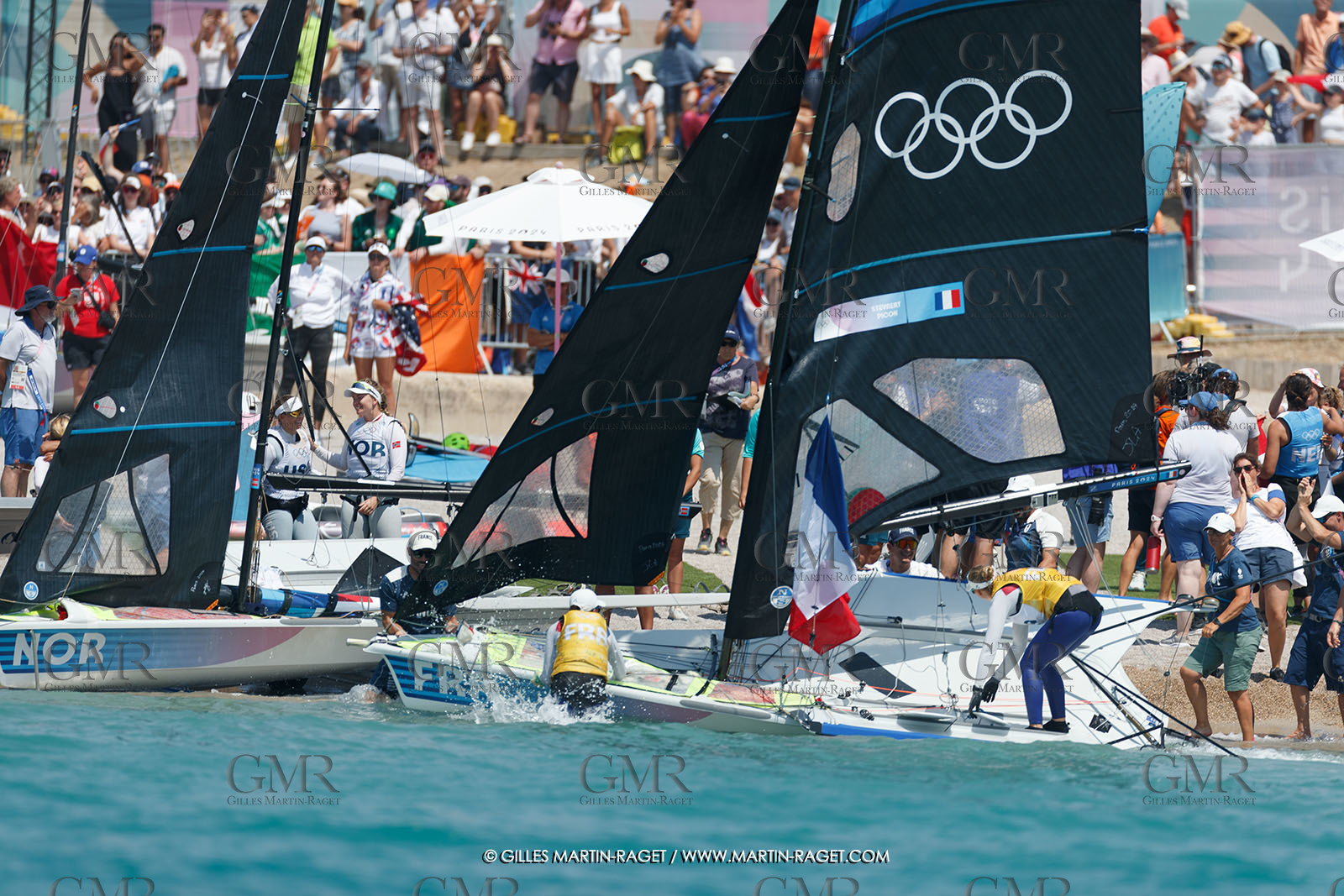 02 08 2024, Marseille (FRA), Paris 2024 Olympic Games, Sailing, Race Day 5,