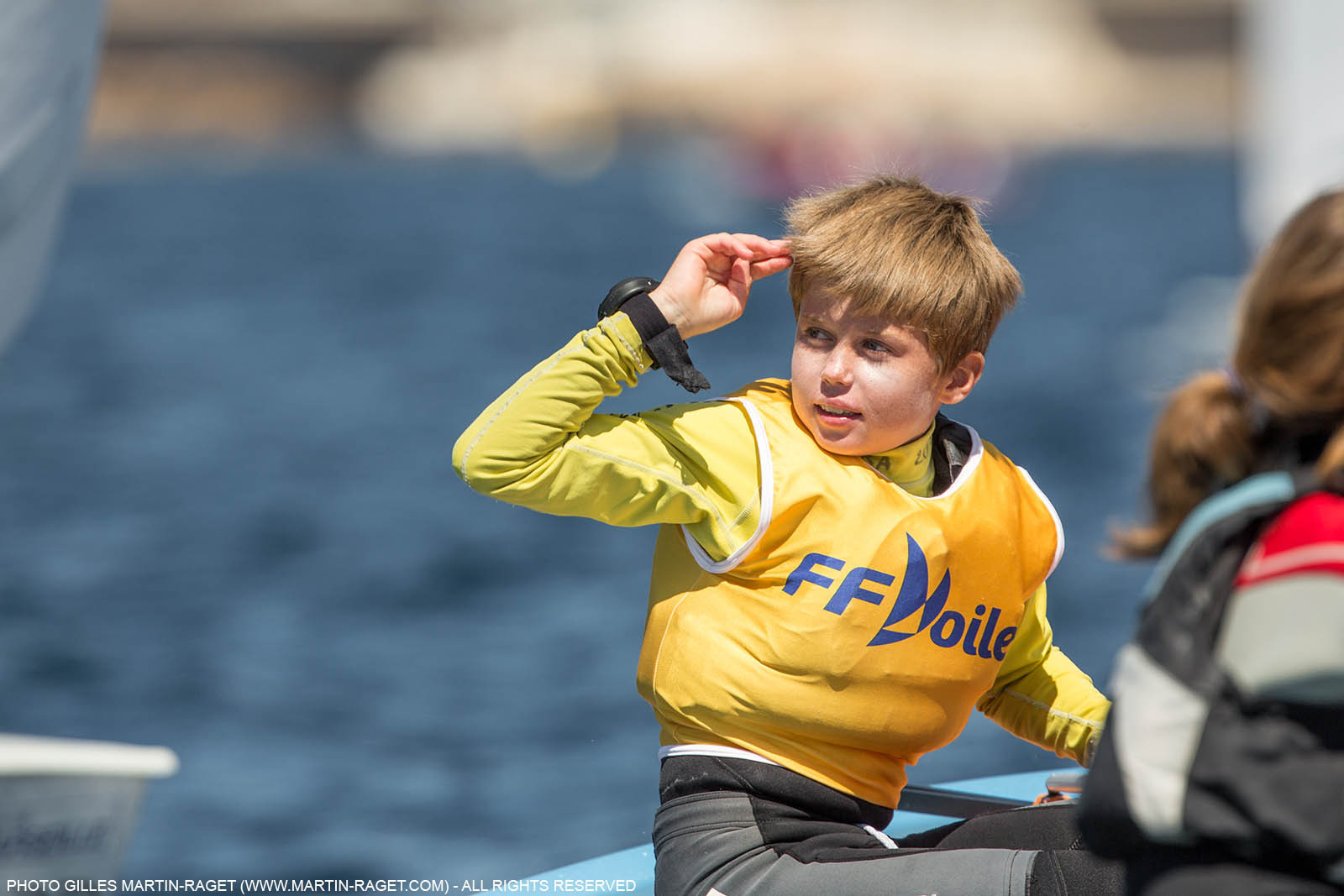 14 04 2016, Marseille (FRA,13), SNIM Dériveurs, Coupe Internationale de Printemps Optimist, Day 4