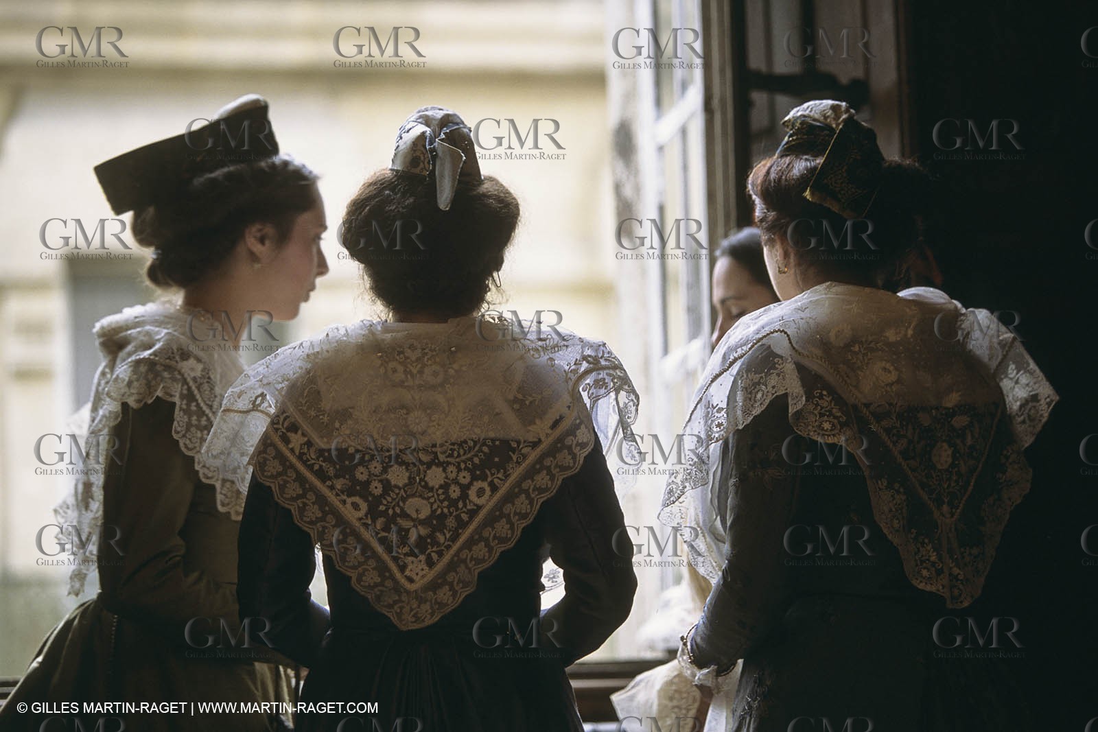 France, Provence, Traditionnal costume from Arles