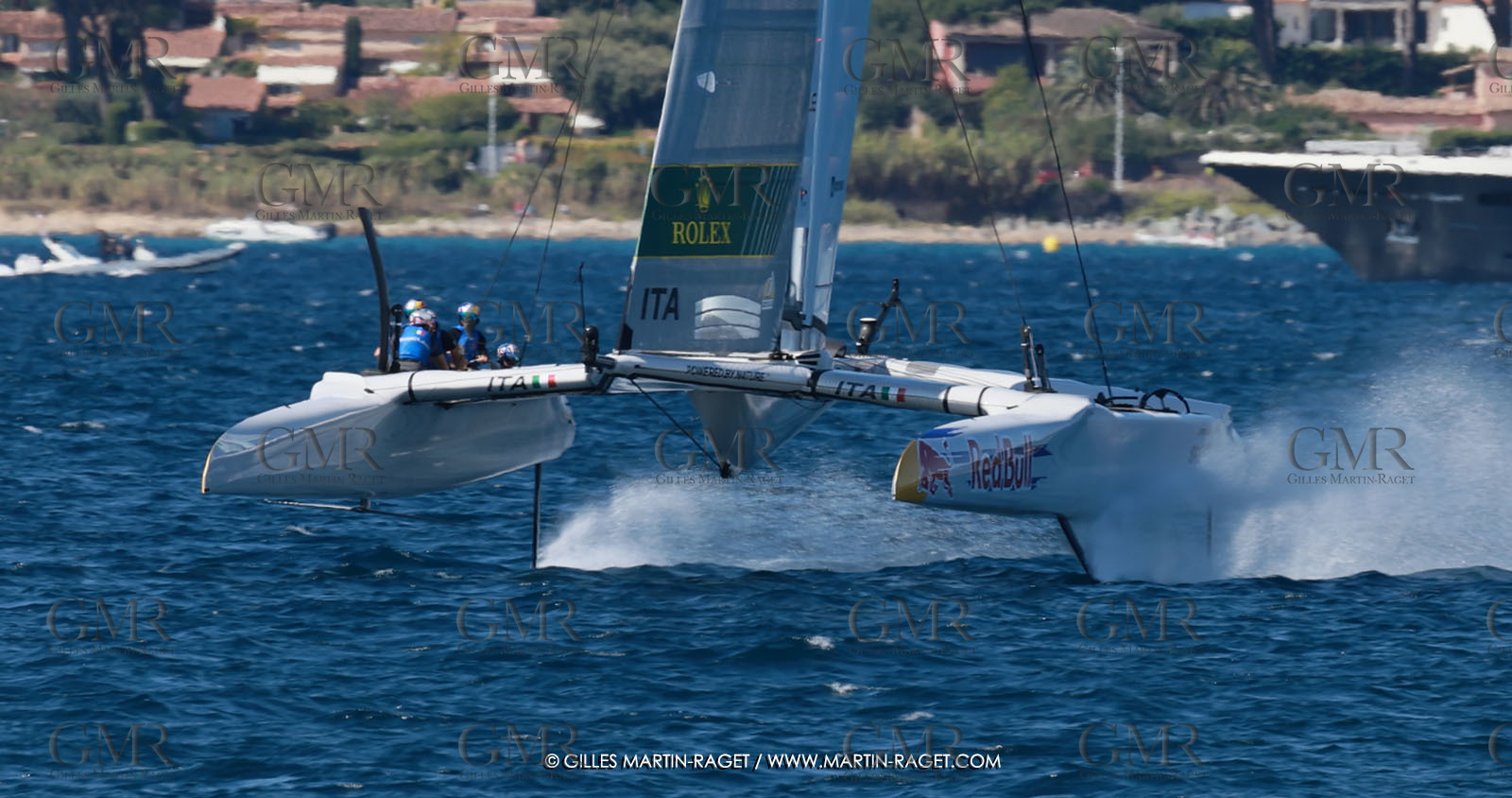 10 09 2025, Saint-Tropez,(FRA), Rockwool SailGP France Saint-Tropez, Race Day 1