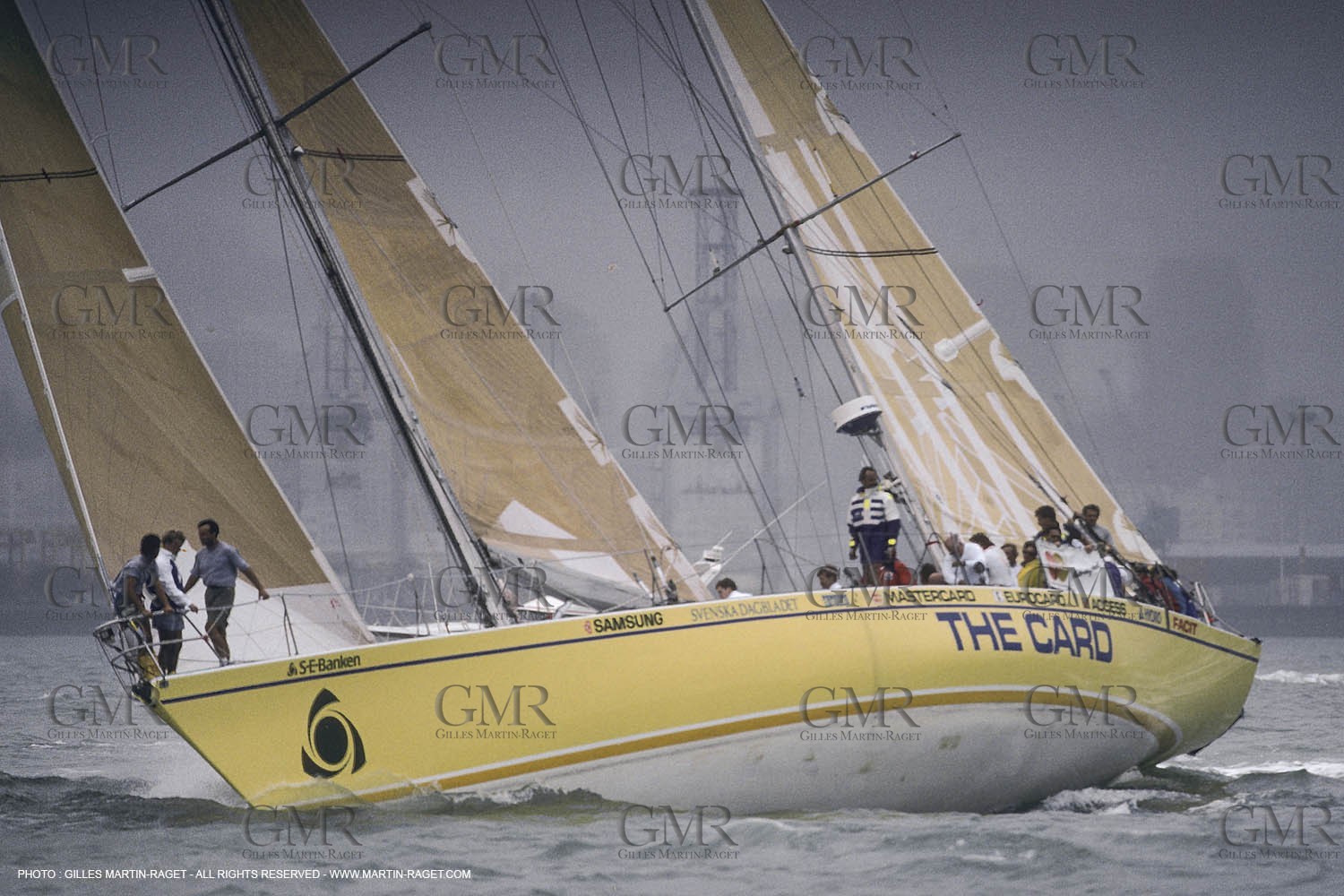 Sailing, Yacht Racing, Whitbread Round The World race 1989-90