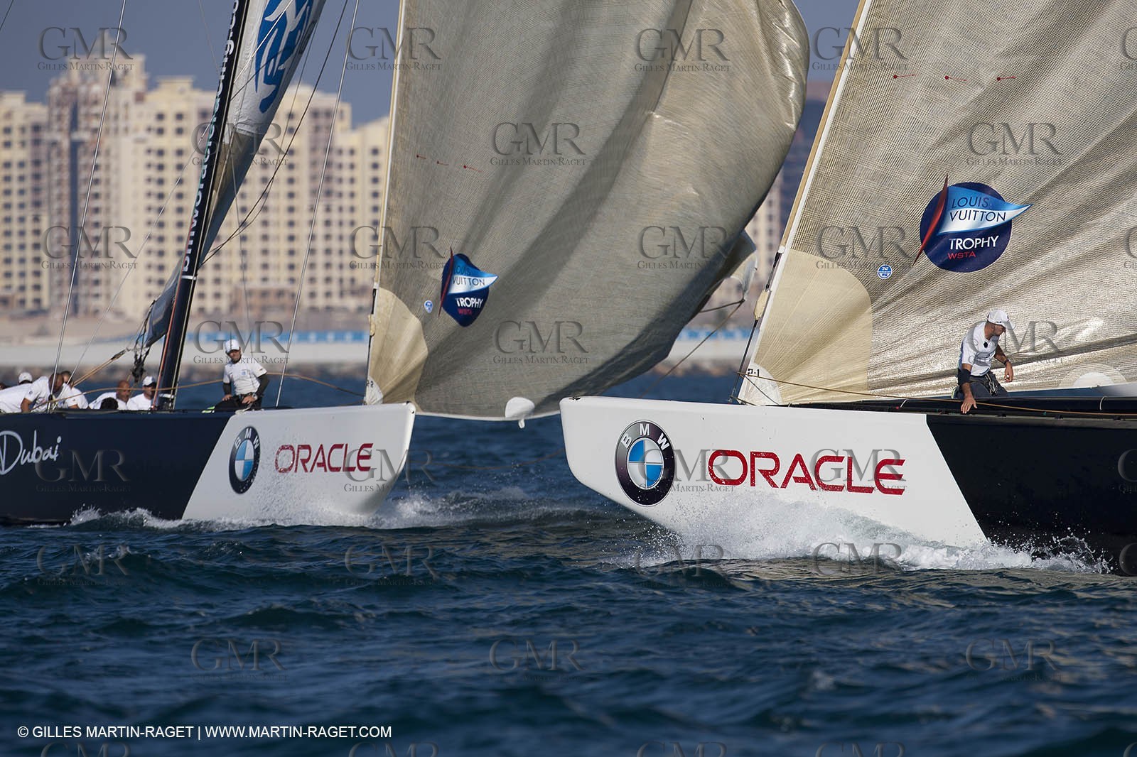 26 11 2010 - Dubai (UAE) - Dubai Louis Vuitton Trophy -1 2 final - BMW ORACLE Racing Vs All4One