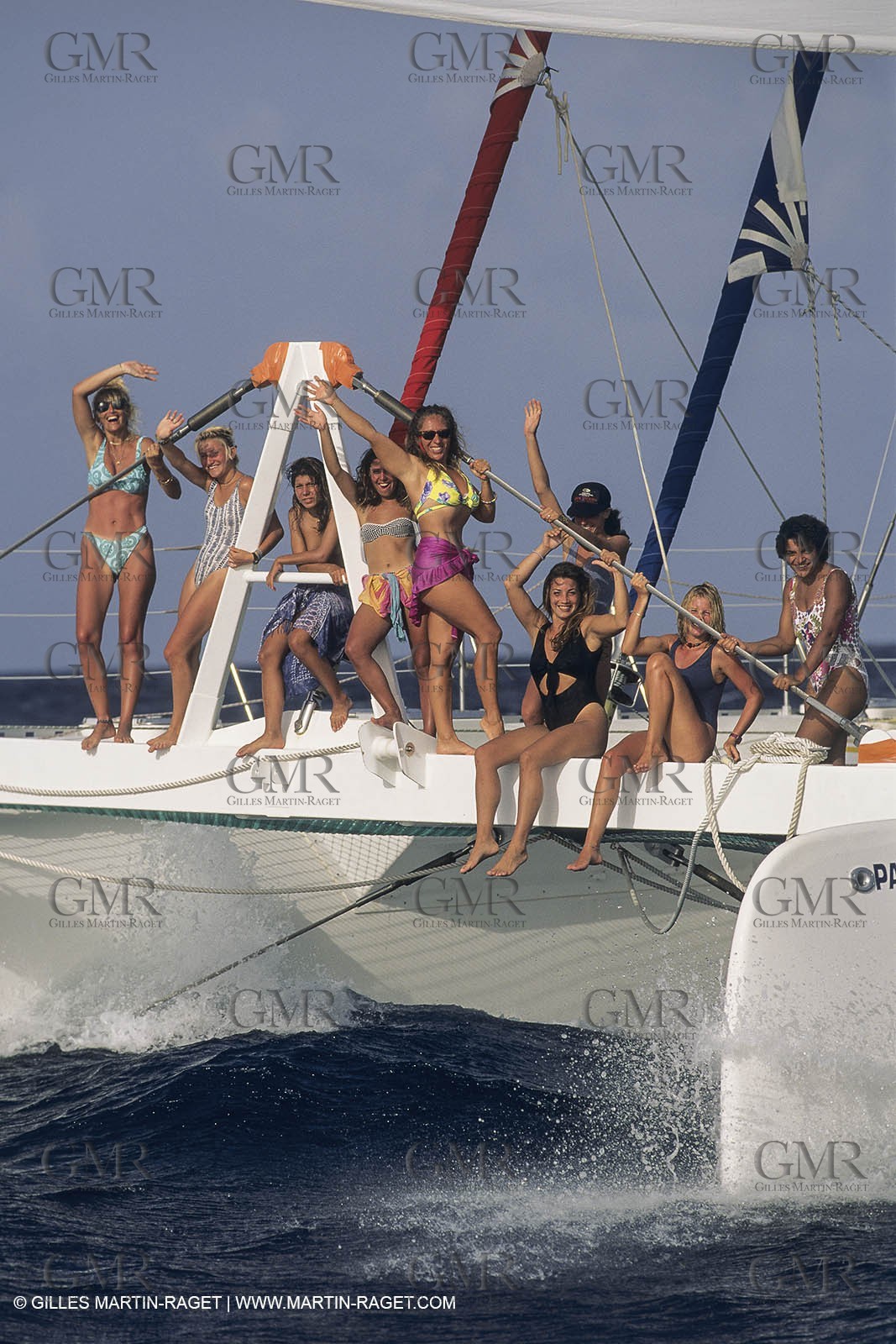 Sailing, cruising, people, women