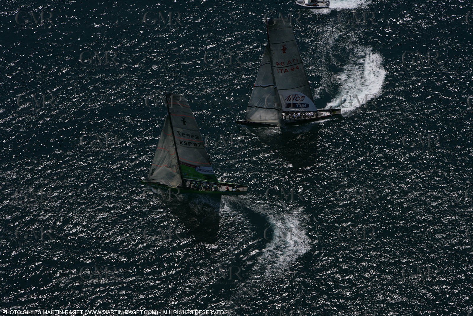 09 05 2007-Valencia (Spain)- 32nd America's Cup - Louis Vuitton Cup - RR2 - Day 11 - BMW ORACLE Racing