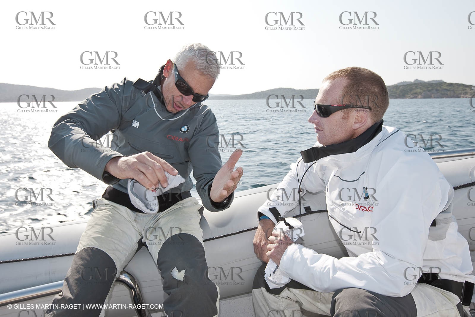 19 05 2010 - La Maddalena (ITA, Sardinia) Louis Vuitton Trophy - BMW ORACLE Racing - Training