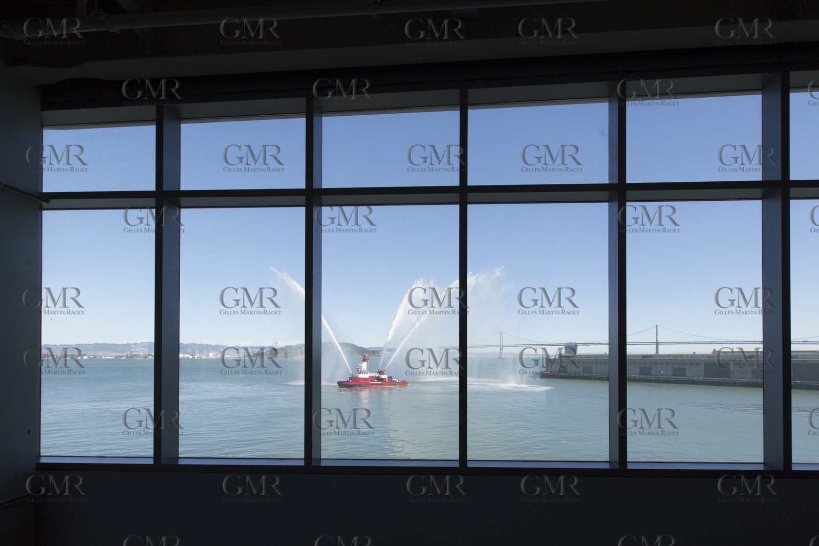 24 02 2013 - San Francisco (USA,CA) - 34th America's Cup - Handover of the Justin R. Herman Cruise Ship Terminal between San Francisco Port Authority and SF city.