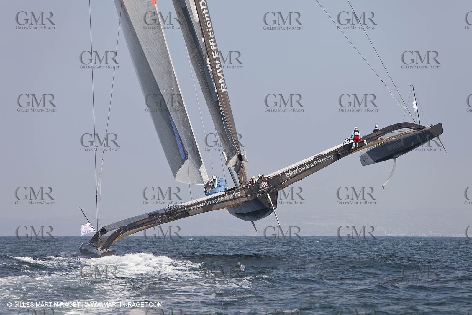 17 08 2009 - San Diego (USA,CA) - 33rd America's Cup - BMW ORACLE Racing - 90 ft Trimaran testings