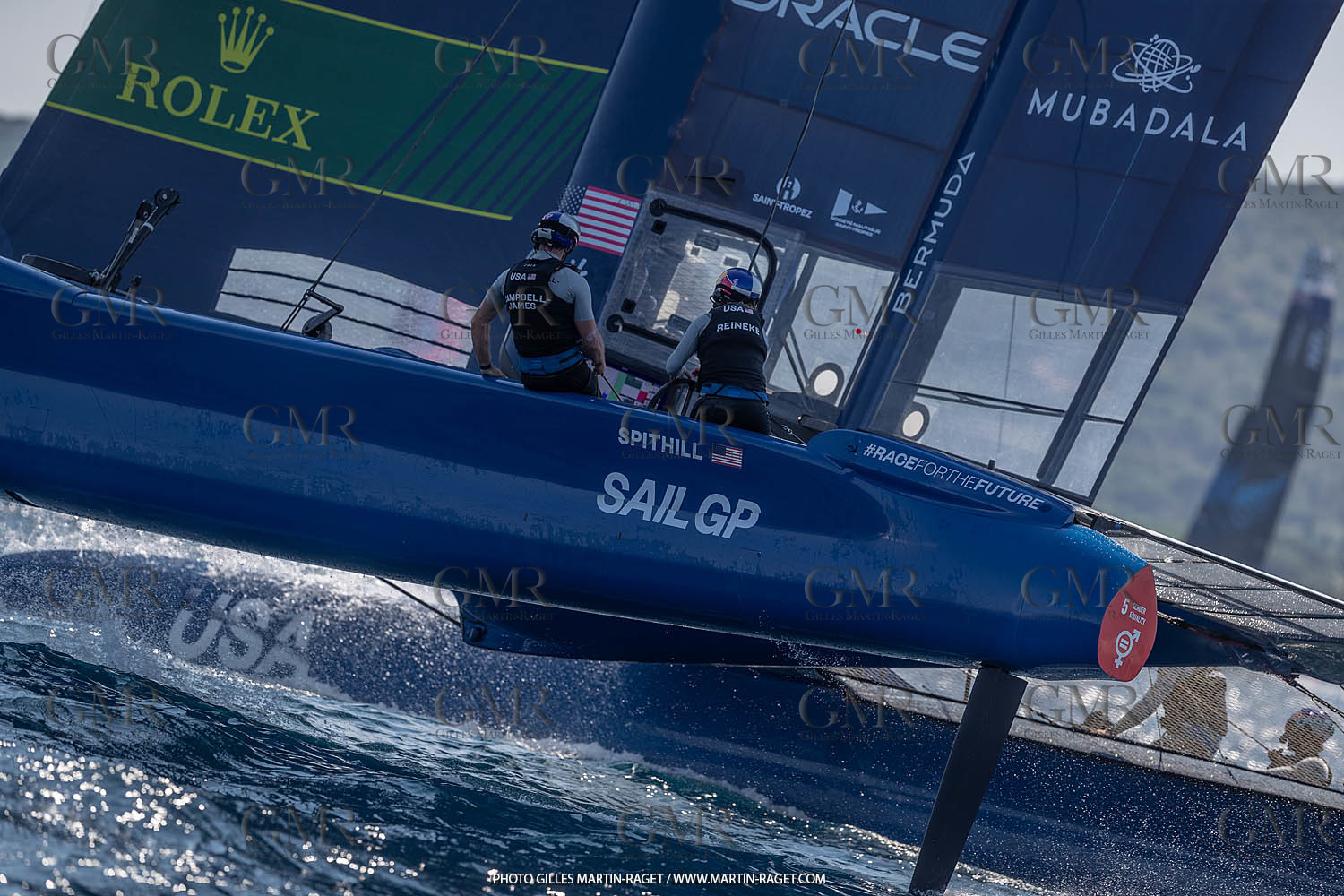 08 09 2023, Saint-Tropez (FRA,83), France SailGP 2023, Official trainings