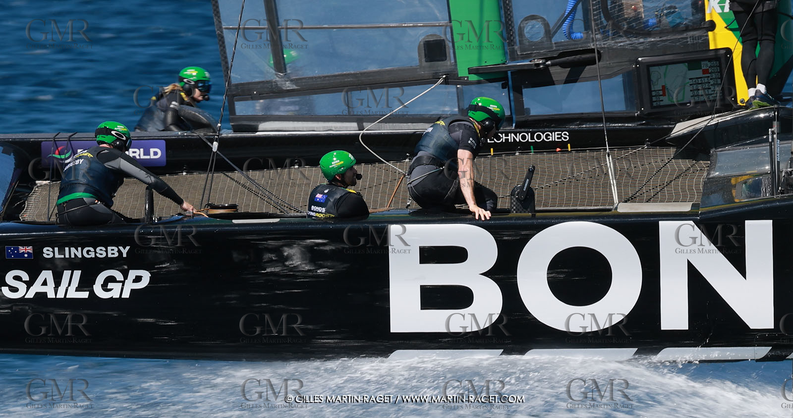 10 09 2025, Saint-Tropez,(FRA), Rockwool SailGP France Saint-Tropez, Race Day 1