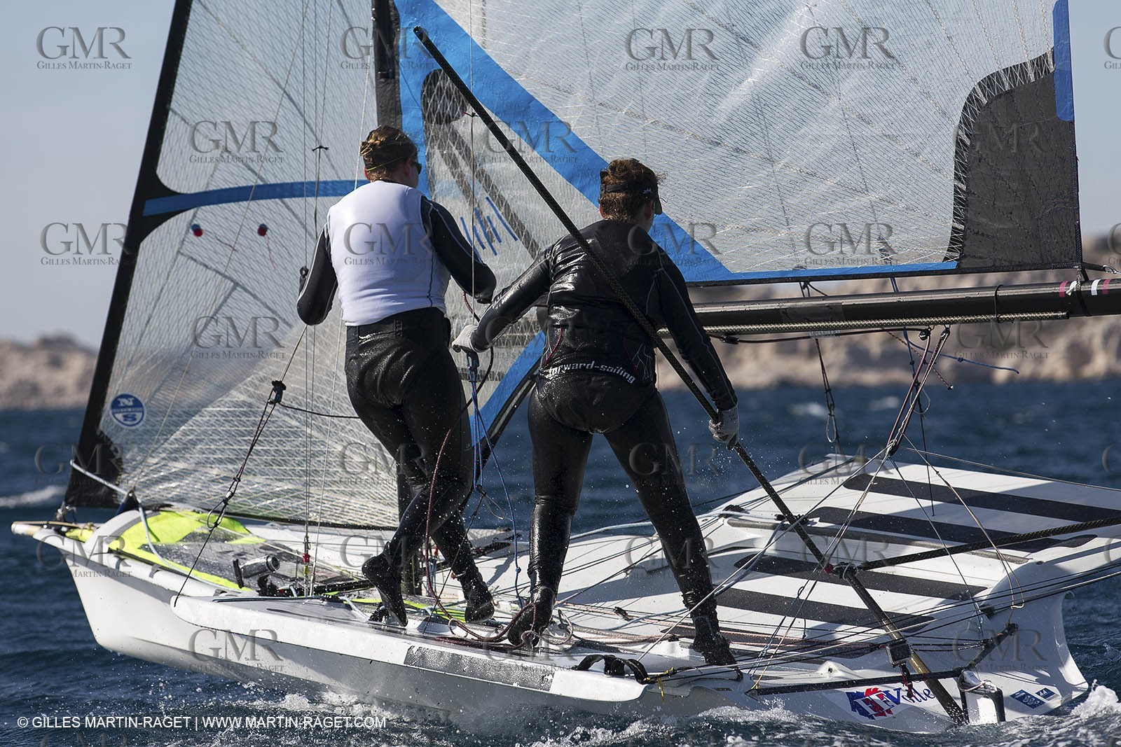 21 03 2013 - Marseille (FRA,13) - 49er FX test